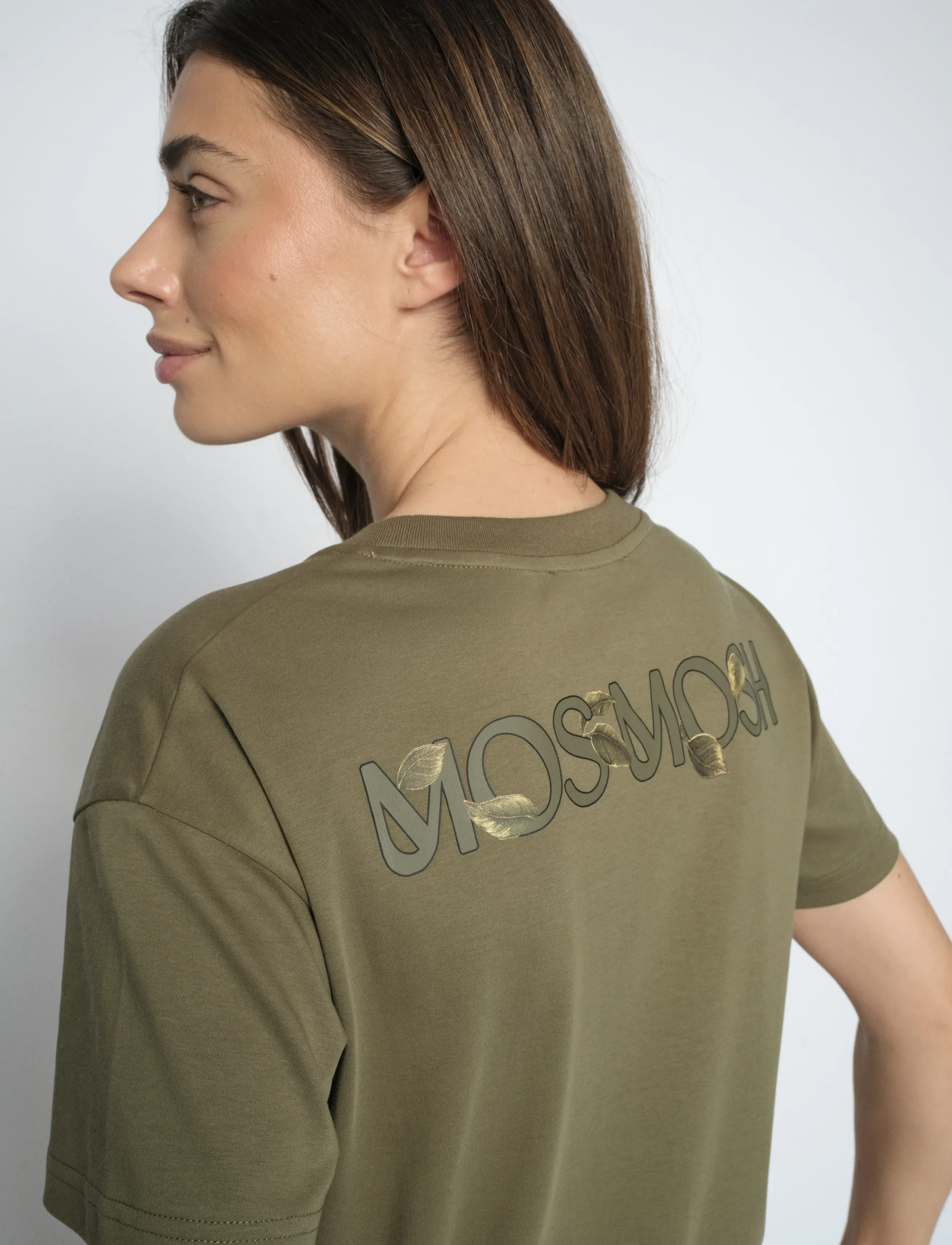 MOS MOSH - MMFruit O-SS Tee - t-särgid - burnt olive - 3