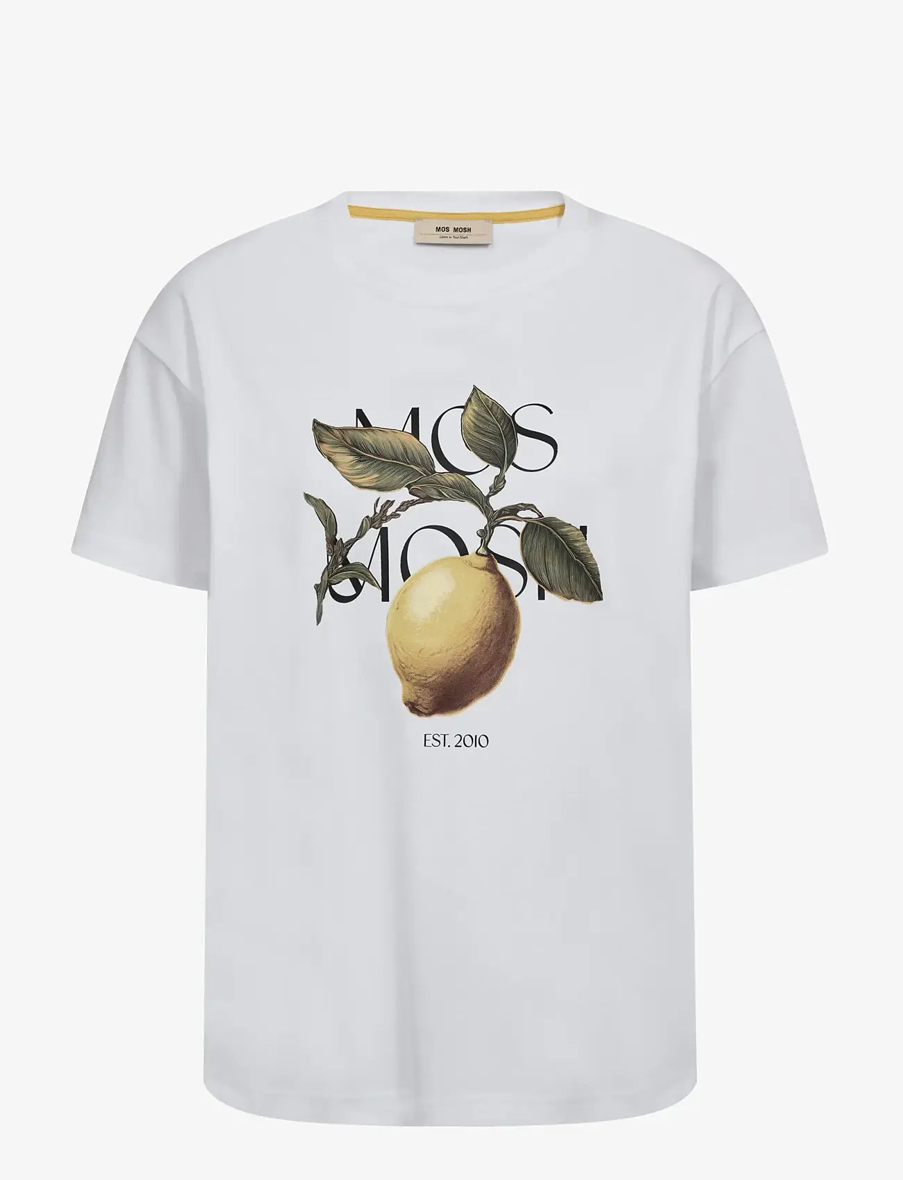 MOS MOSH - MMFruit O-SS Tee - t-särgid - white - 1