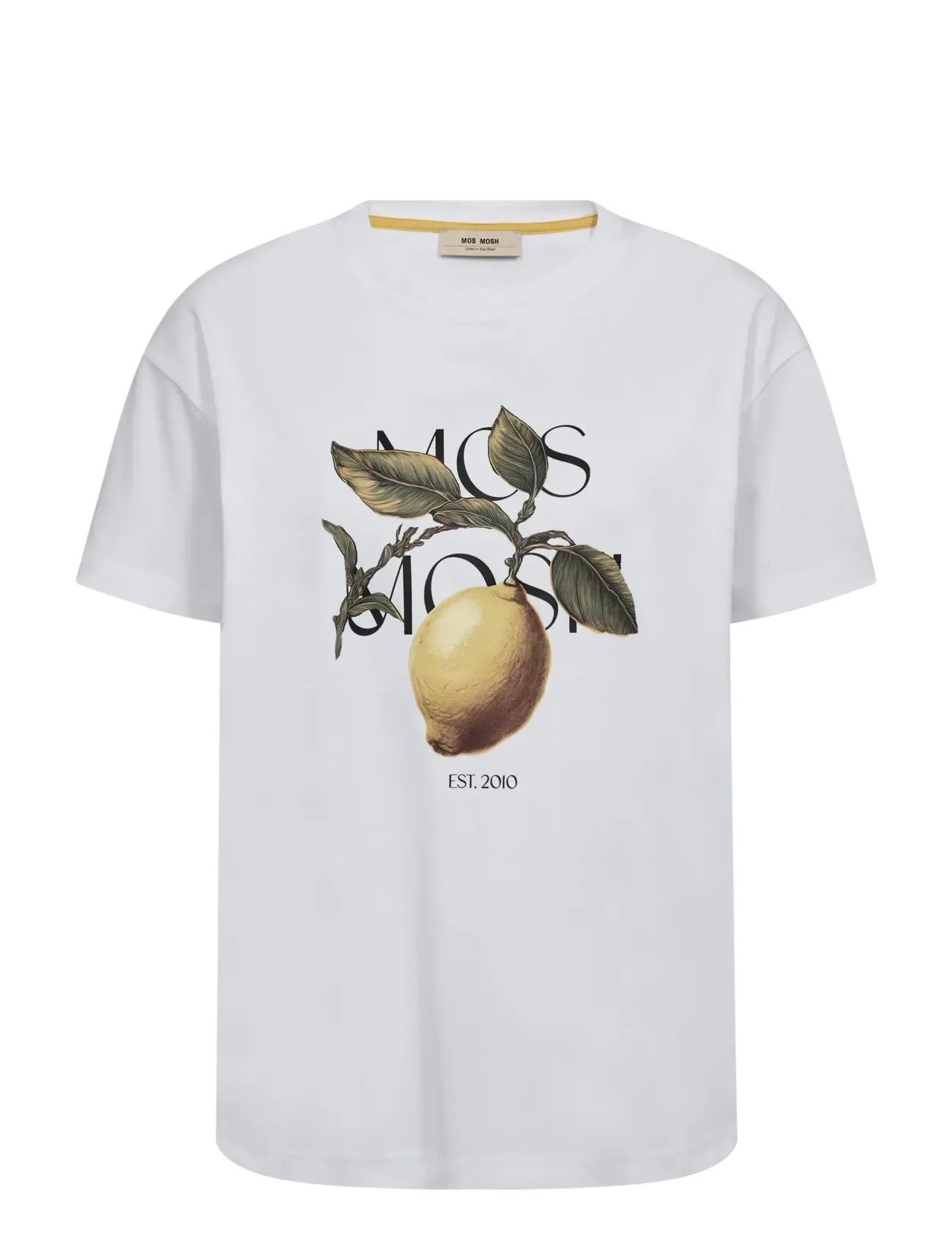 MOS MOSH MMFruit O-SS Tee - T-shirts & Tops - WHITE / white