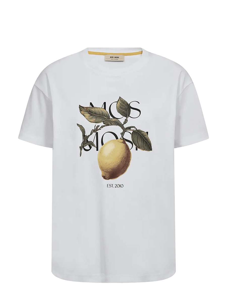 MOS MOSH - MMFruit O-SS Tee - t-shirts - white - 1