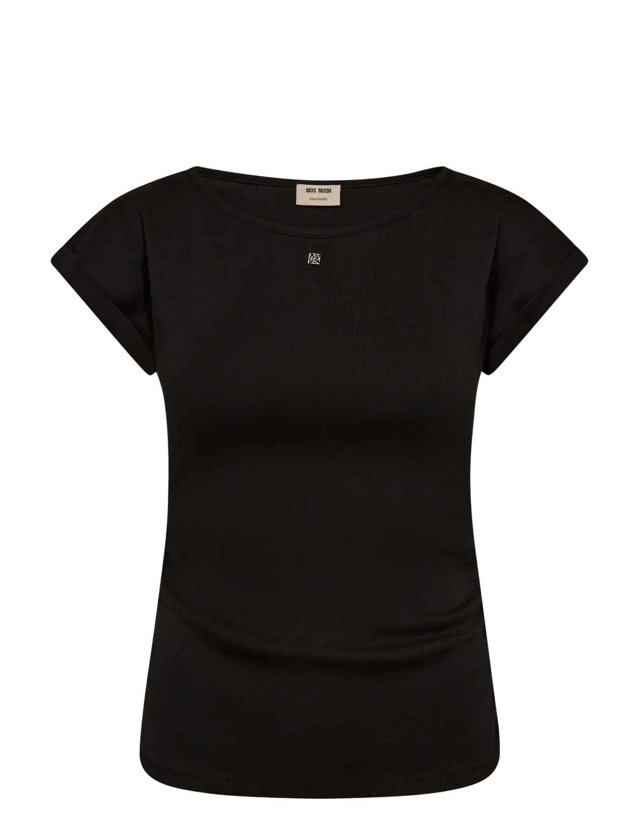 MOS MOSH Mmmall O-Sl Tee Schwarz - S - Damen