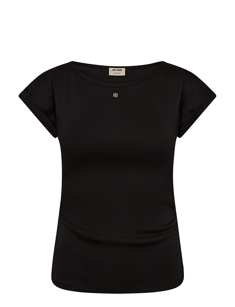 MOS MOSH - MMMall O-SL Tee - t-shirts - black - 1