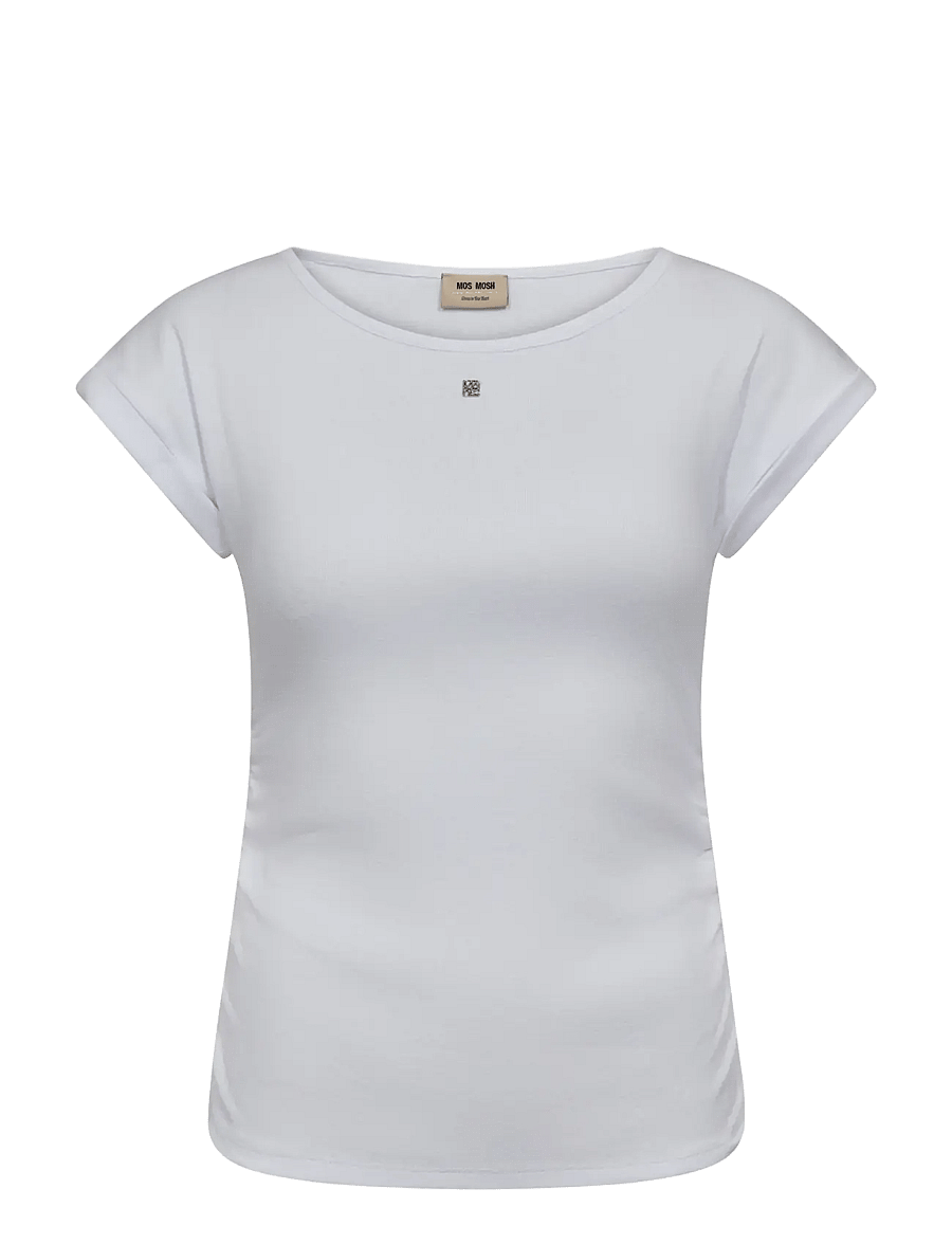 MOS MOSH - MMMall O-SL Tee - t-shirts - white - 1