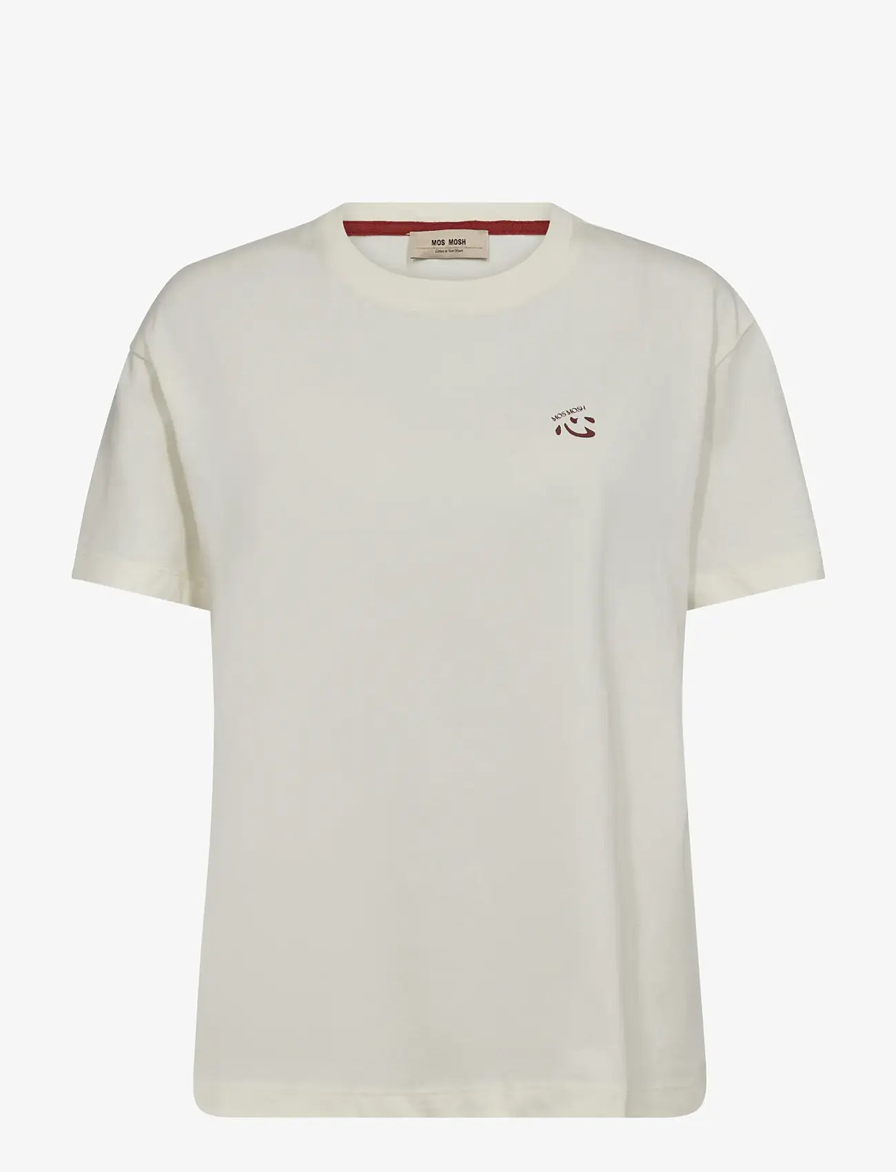 MOS MOSH - MMSaiko O-SS Tee - t-shirts - ecru - 1