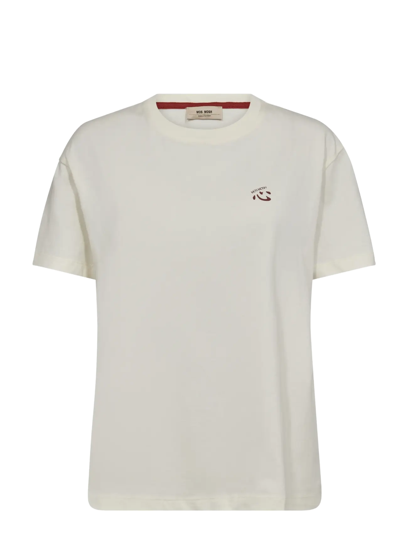 MOS MOSH MMSaiko O-SS Tee - Clothing - ECRU / cream