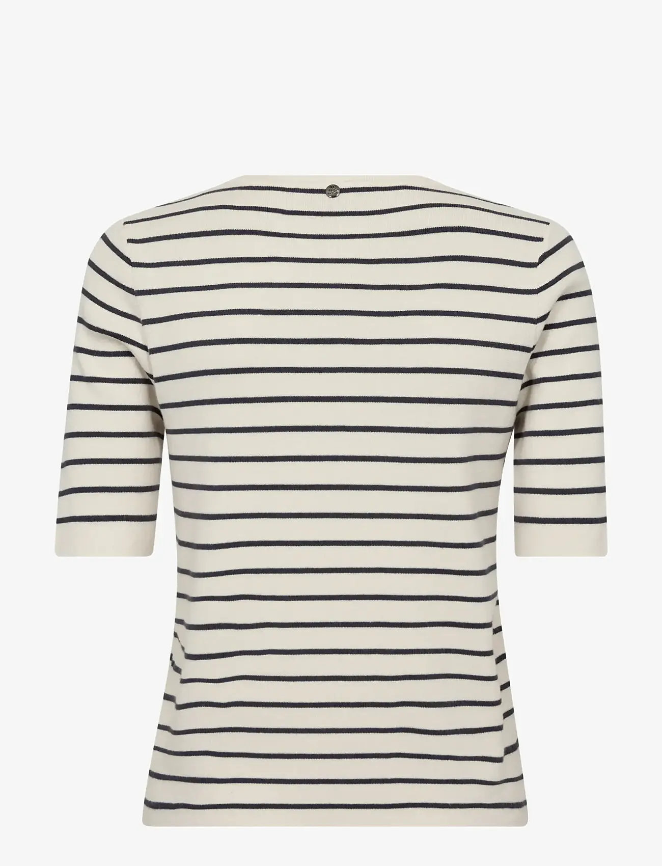 MOS MOSH - MMAliz Caliz Stripe SS Knit - jumpers - india ink - 2