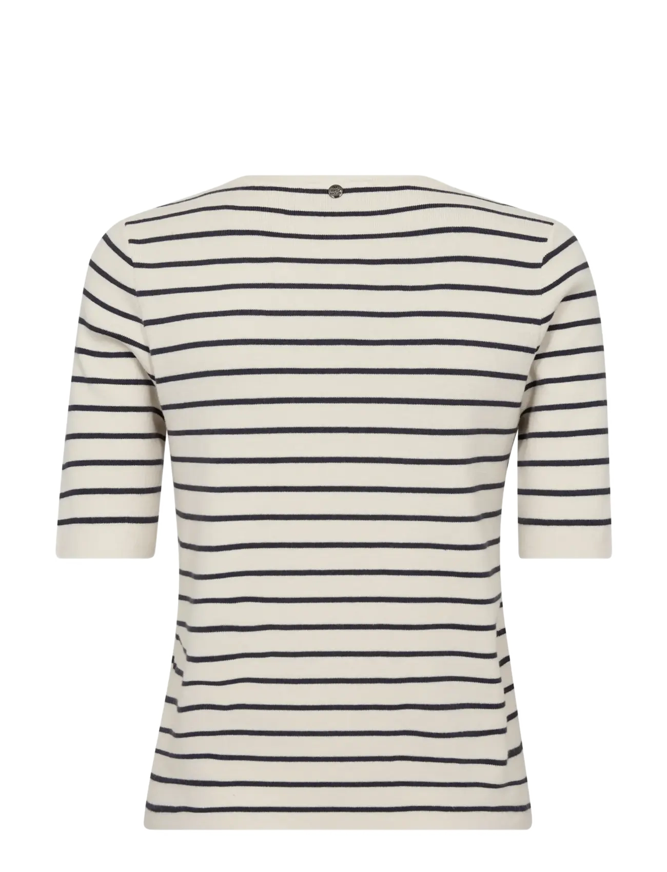 MOS MOSH - MMAliz Caliz Stripe SS Knit - gebreide truien - india ink - 2