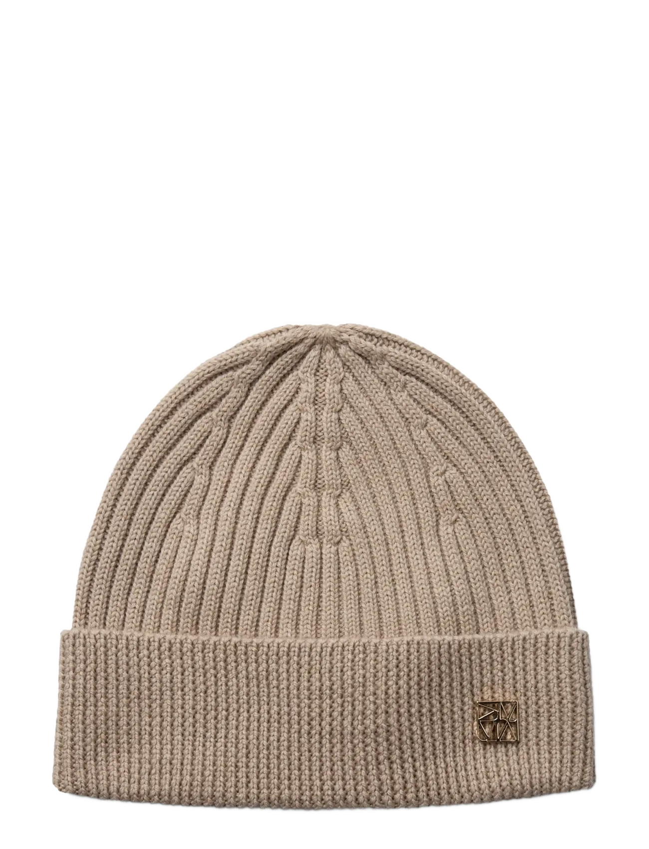 MOS MOSH MMTova Wool Rib Hat - Accessoires - DOESKIN / beige