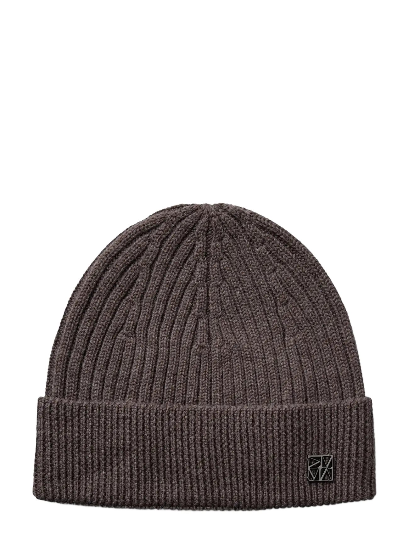 MOS MOSH MMTova Wool Rib Hat - Accessoires - SUBTERRANEAN / brown