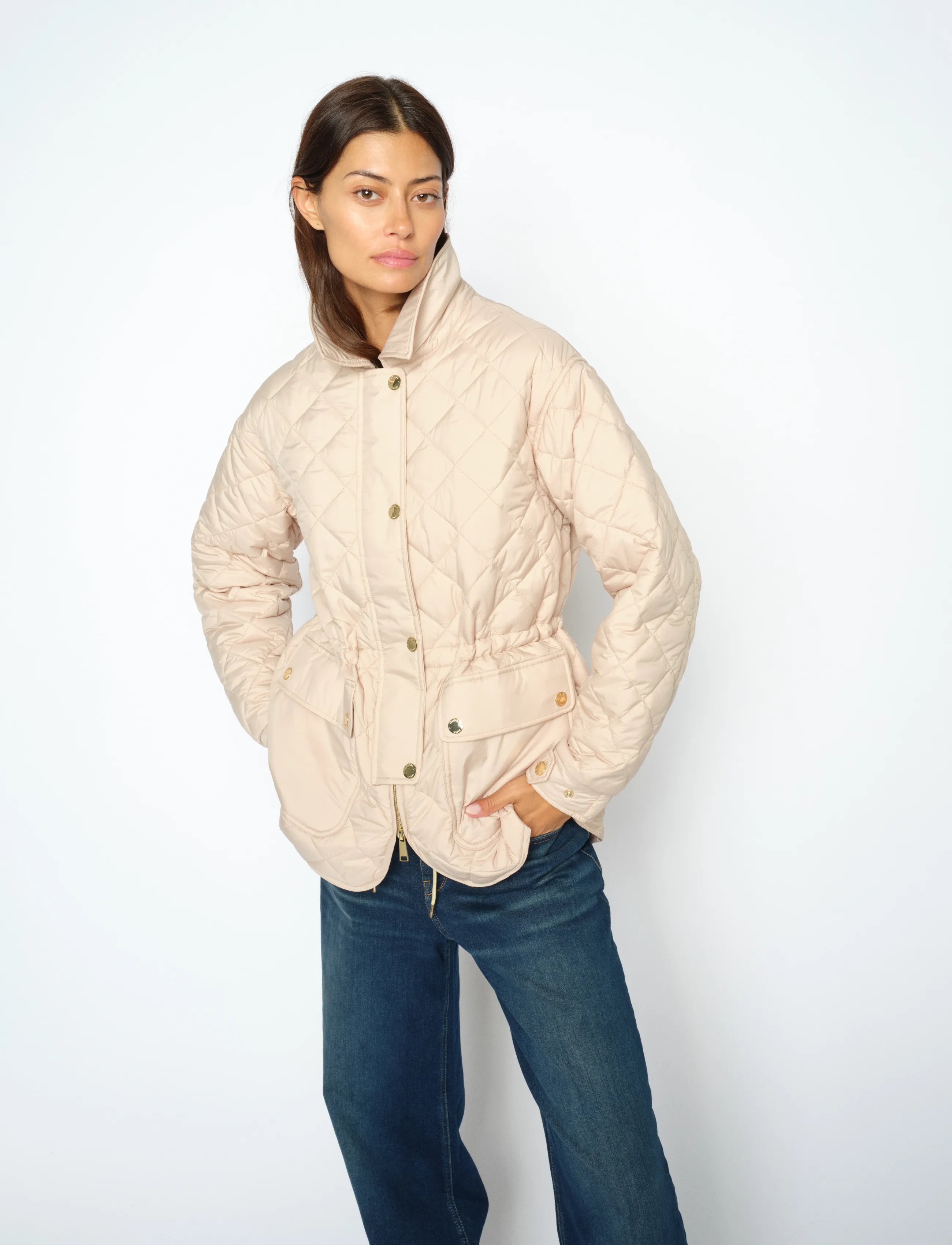 MOS MOSH Mmanna Rye Jacket, S, Jackets, Beige - Quilted Frauen