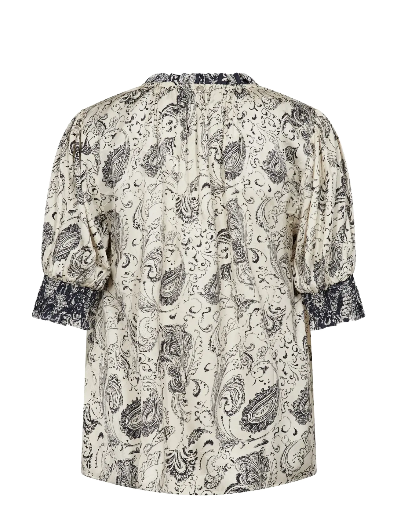 MOS MOSH - MMHamali Winding Blouse - blūzes ar īsām piedurknēm - ecru - 2
