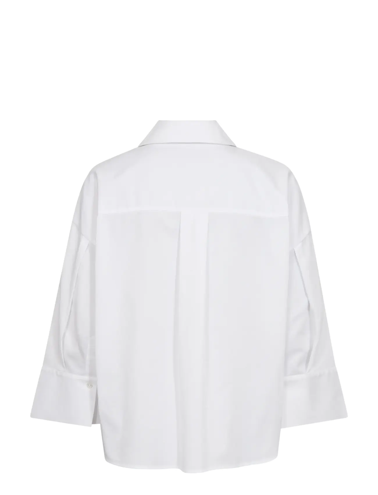 MOS MOSH - MMBritze Cam Cotton Blouse - langärmelige blusen - white - 2
