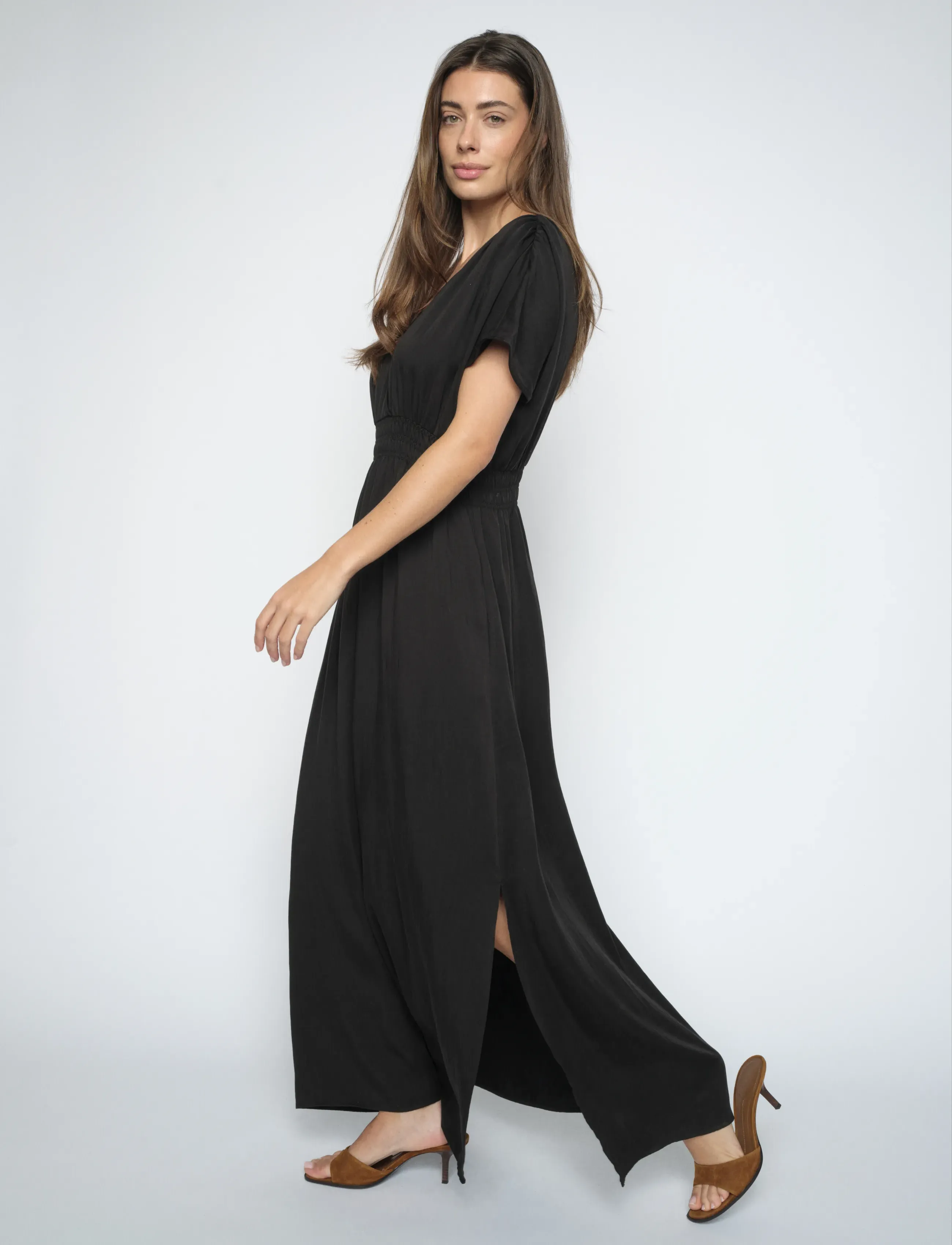 MOS MOSH - MMEdith Annie Dress - vasarinės suknelės - black - 3