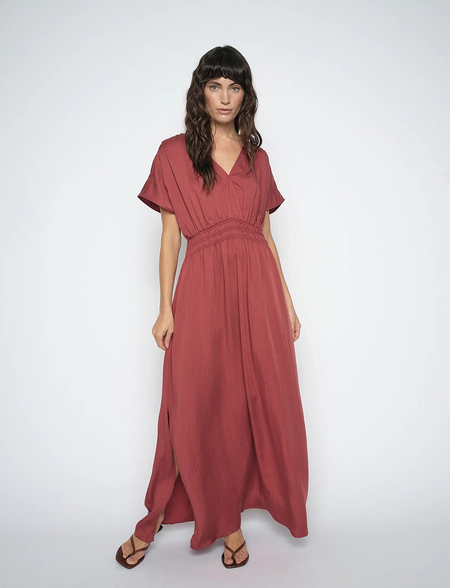 MOS MOSH - MMEdith Annie Dress - sommerkjoler - cowhide - 0