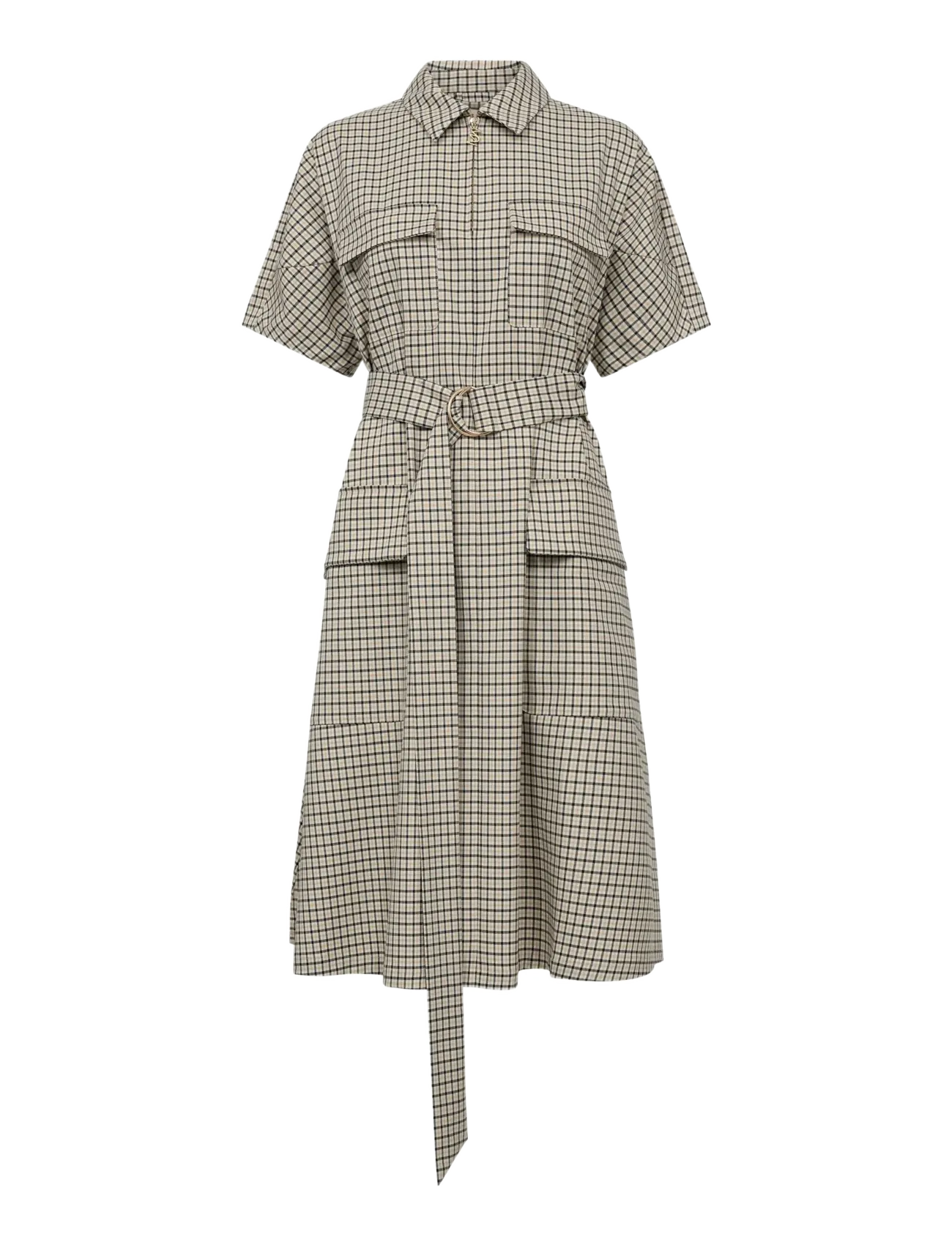 MOS MOSH - MMGweni Cheyenne Dress - skjortekjoler - india ink - 1