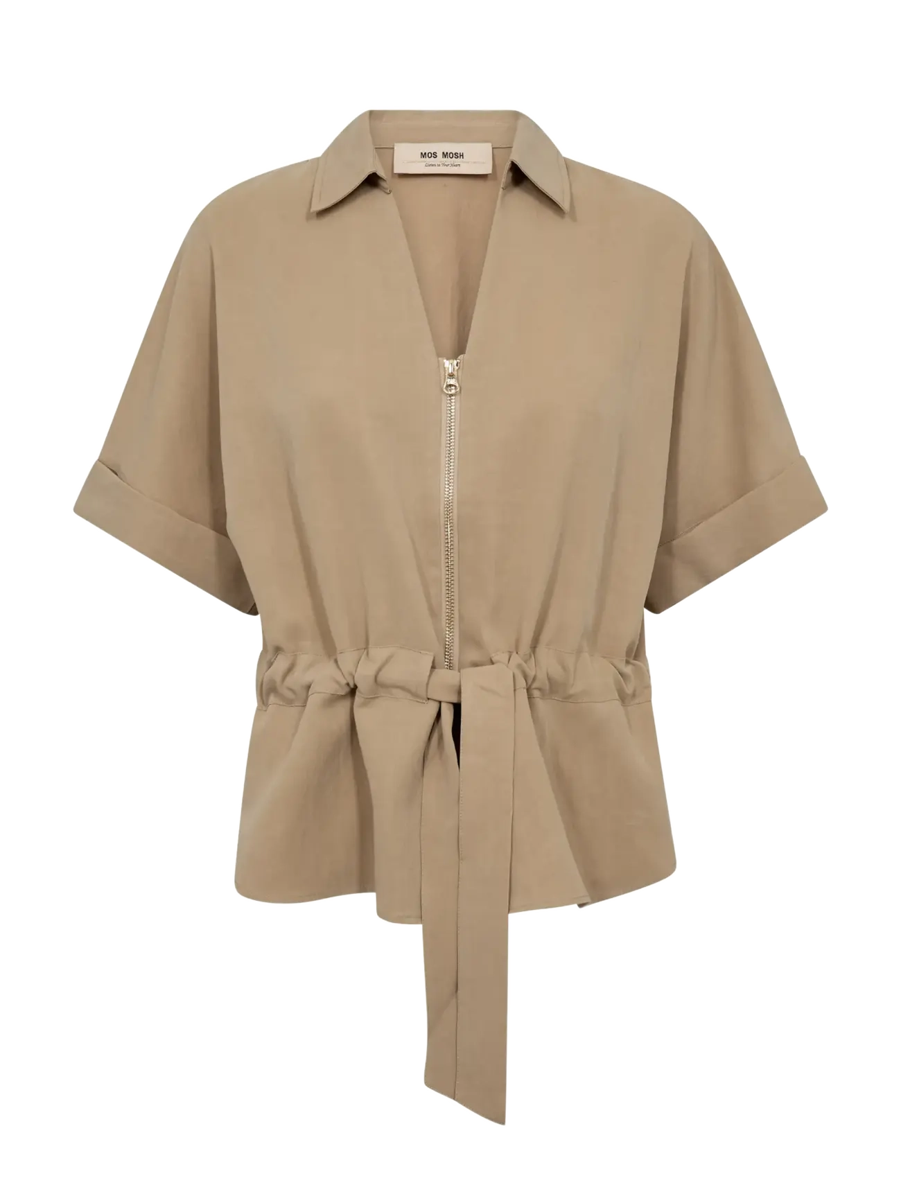 MOS MOSH MMIndie Gunilla Blouse - MOS MOSH - SESAME / beige