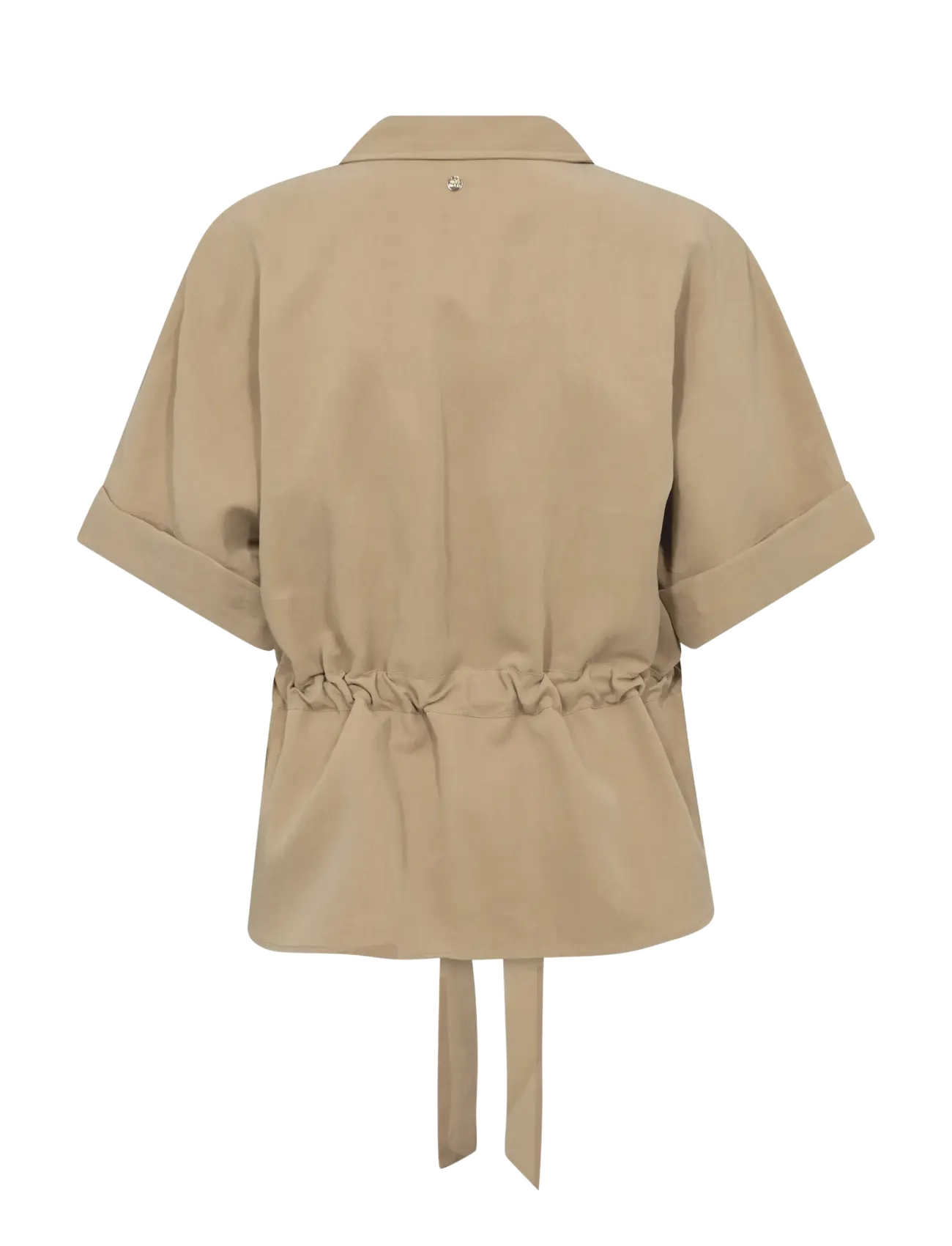 MOS MOSH - MMIndie Gunilla Blouse - blouses met korte mouwen - sesame - 2