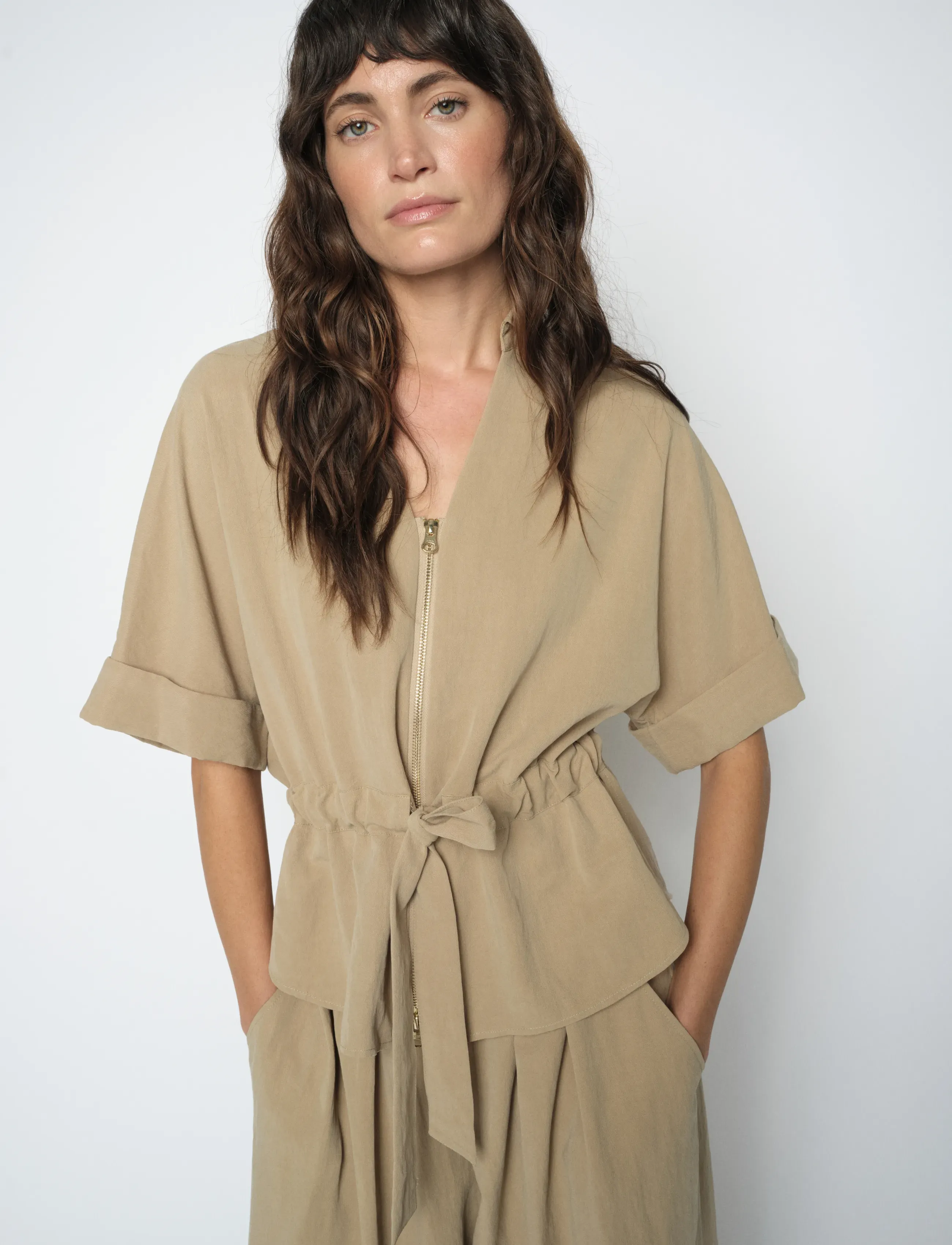 MOS MOSH MMIndie Gunilla Blouse - Blusen - SESAME / beige
