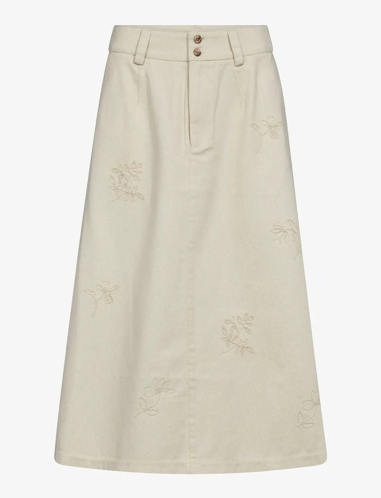 MOS MOSH - MMLani Rinna Skirt - midi nederdele - clay - 1