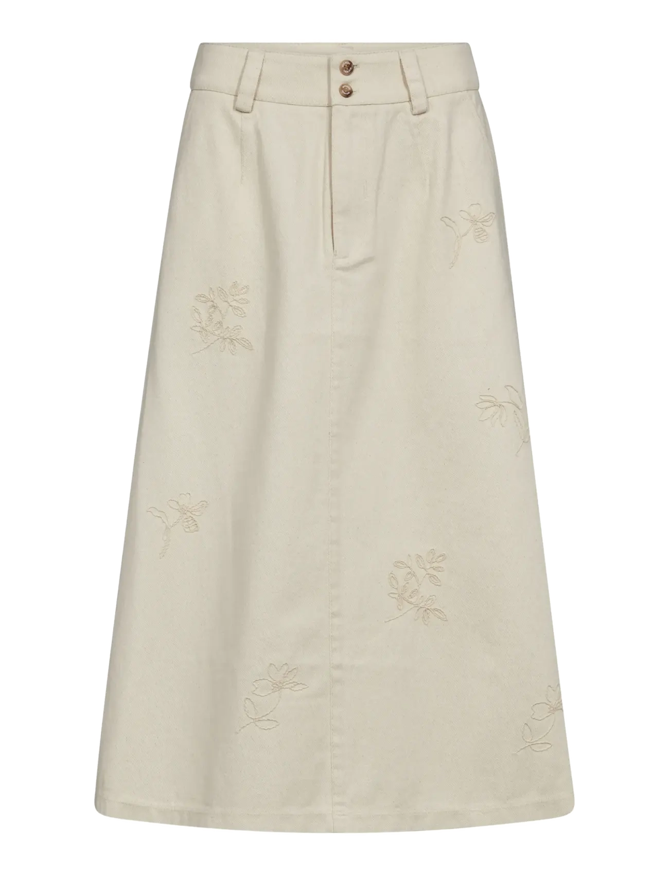 MOS MOSH MMLani Rinna Skirt - Skjørt - CLAY / cream