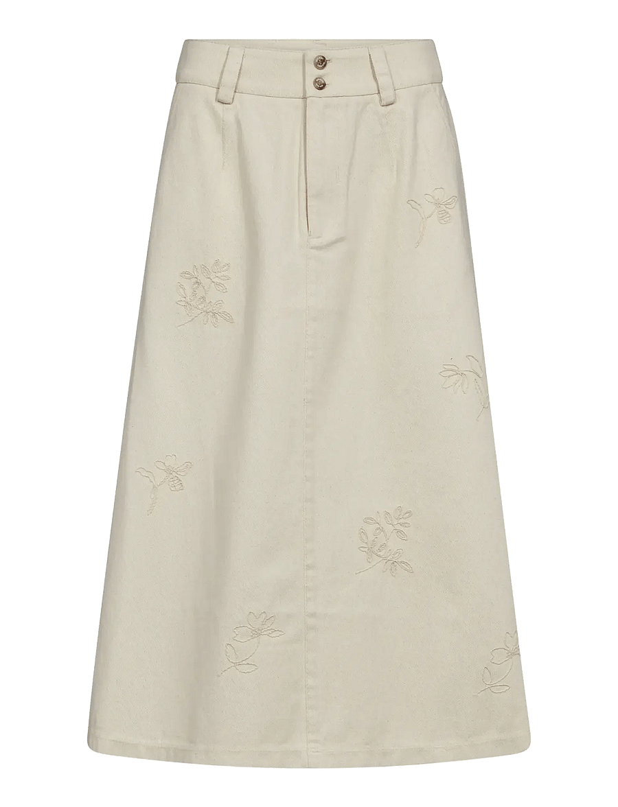 MOS MOSH - MMLani Rinna Skirt - midi kjolar - clay - 1