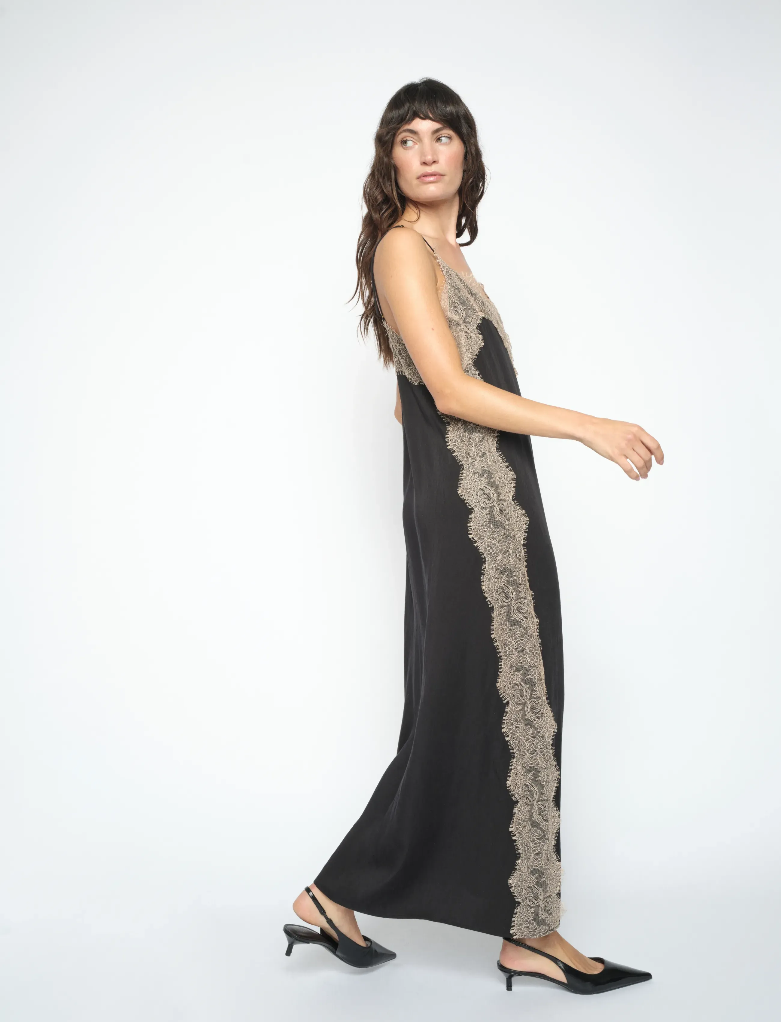MOS MOSH - MMLaurie Annie Dress - slip dresses - sesame - 3