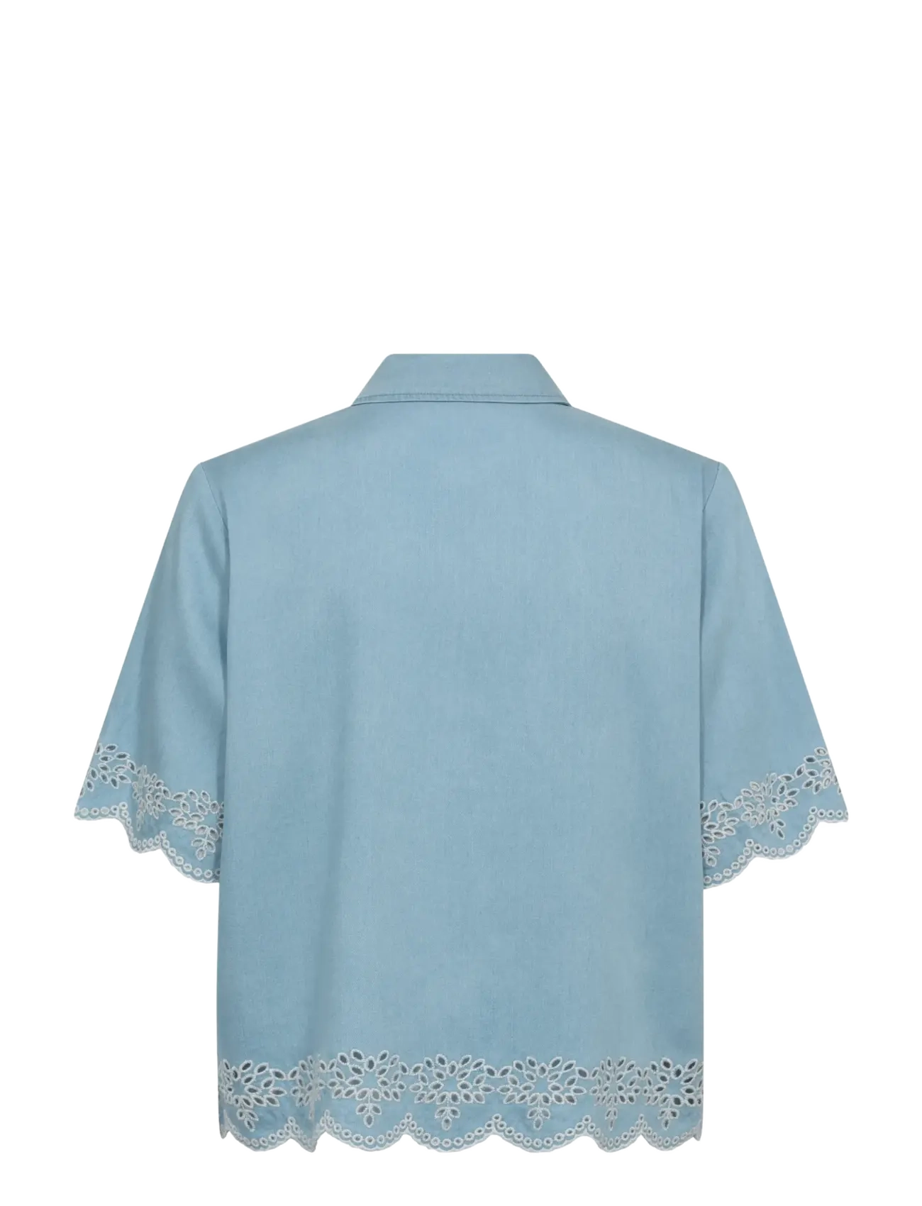 MOS MOSH - MMMagda Softy Shirt - stytterma skyrtur - light blue - 2