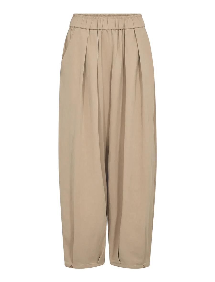 MOS MOSH - MMNuello Gunilla Pant - hosen mit geradem bein - sesame - 1