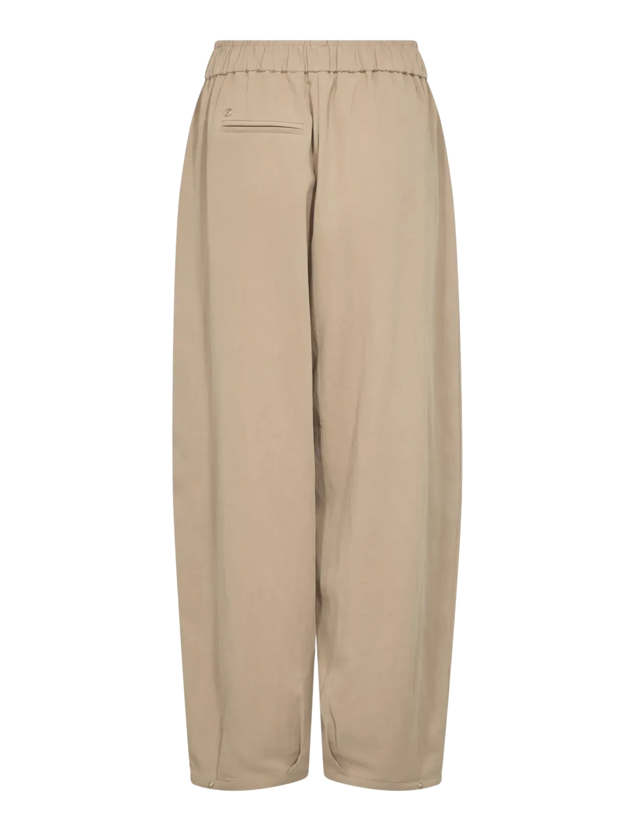 MOS MOSH - MMNuello Gunilla Pant - barrel trousers - sesame - 2
