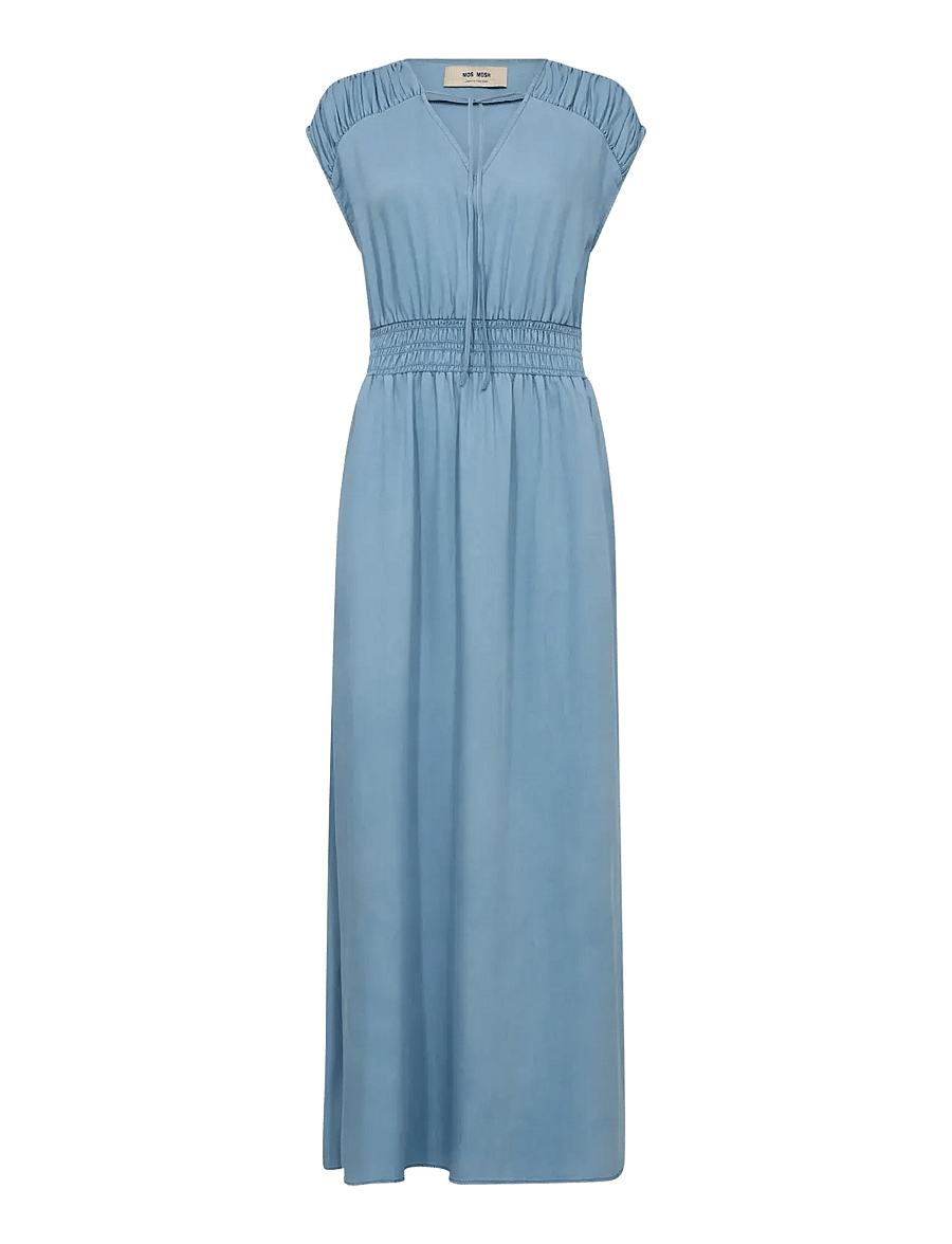 MOS MOSH - MMPaola Softy Dress - sommerkjoler - light blue - 1