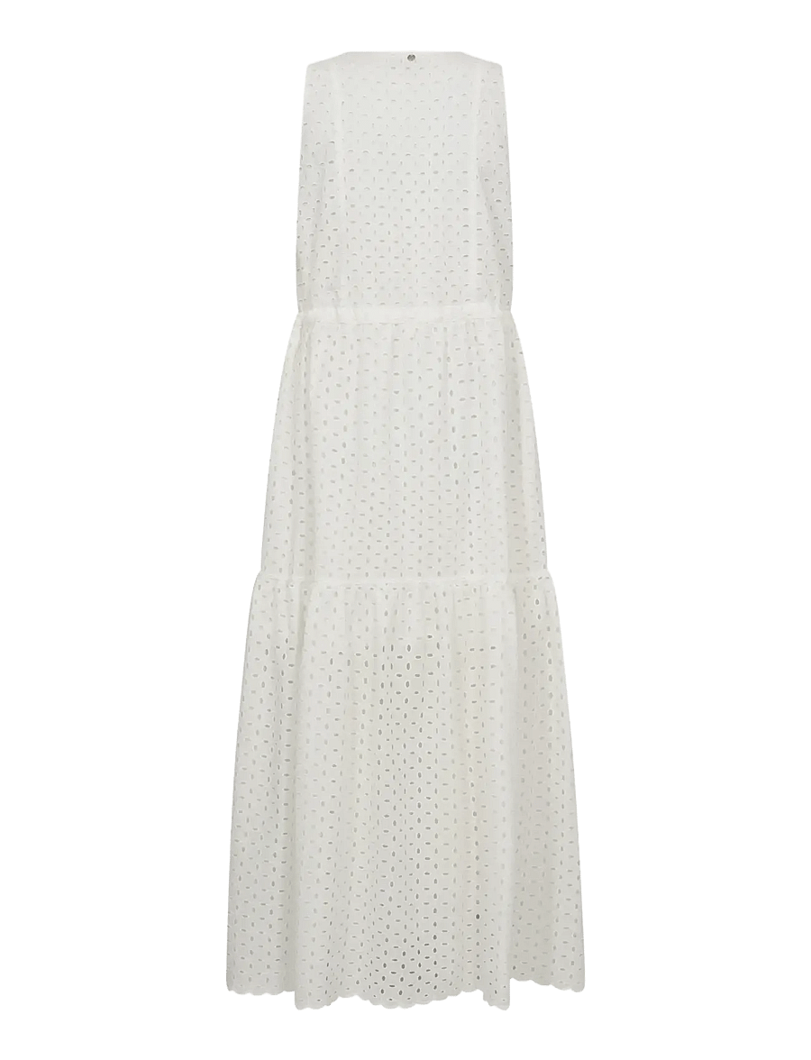 MOS MOSH - MMSabria Embo SL Dress - sommerkleider - white - 2