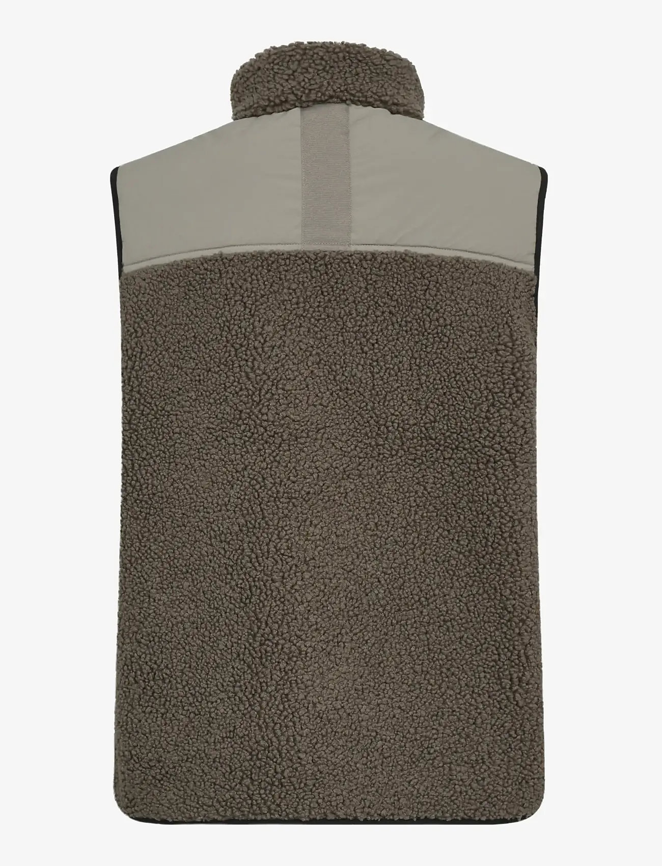 MOS MOSH - MMRowe Eli Teddy Vest - dusty olive - 2