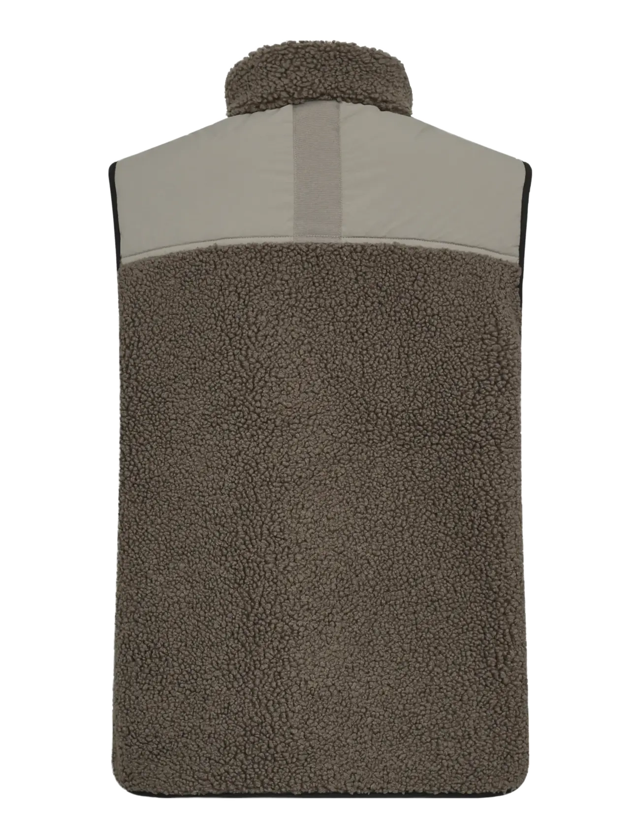 MOS MOSH - MMRowe Eli Teddy Vest - dusty olive - 2