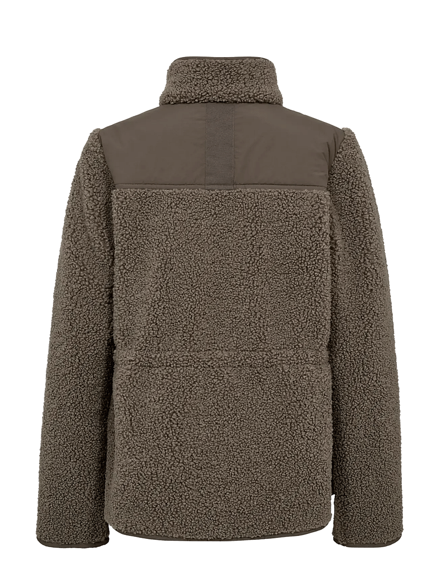 MOS MOSH - MMElisa Eli Teddy Jacket - kevadjoped - dusty olive - 2