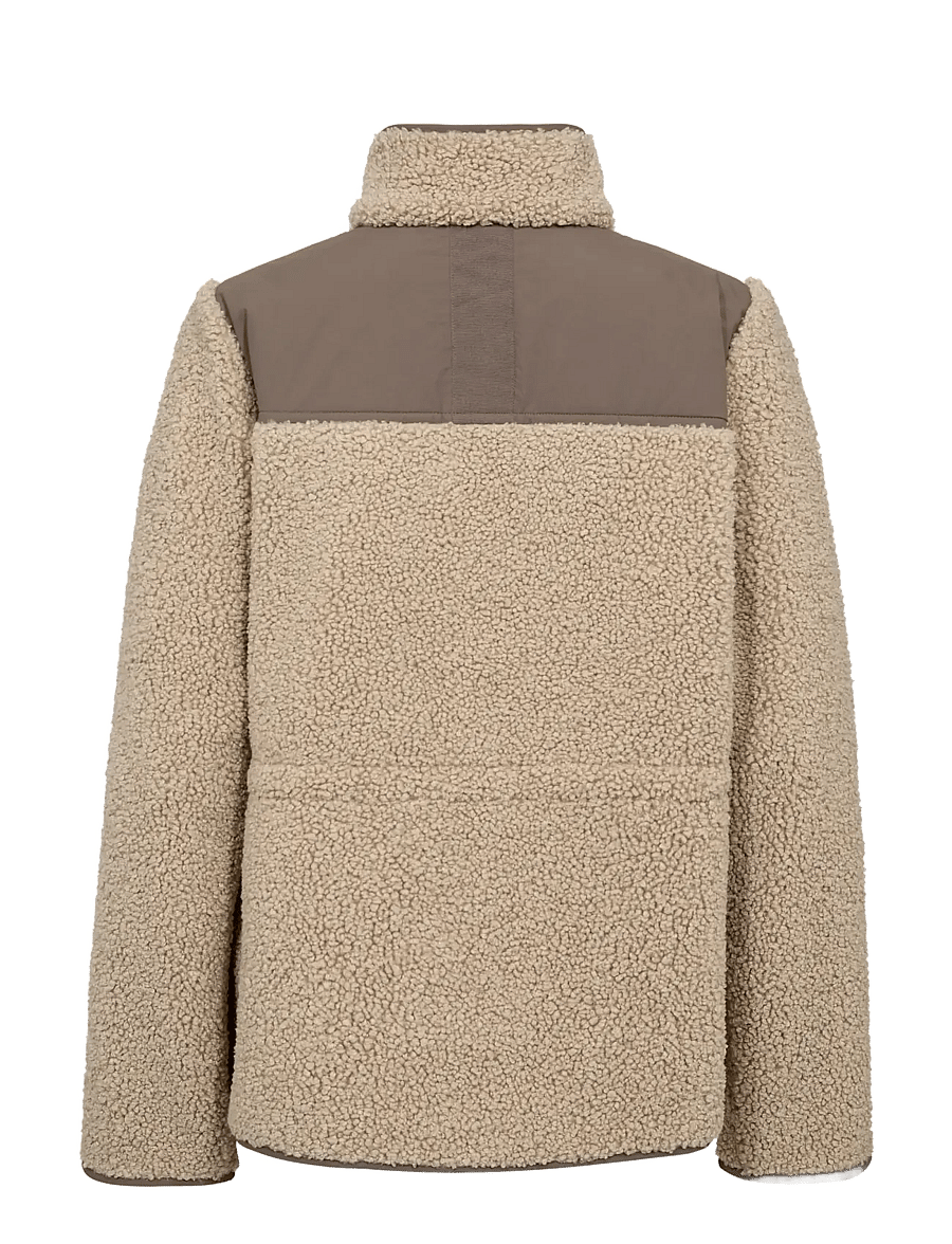 MOS MOSH - MMElisa Eli Teddy Jacket - feather gray - 2