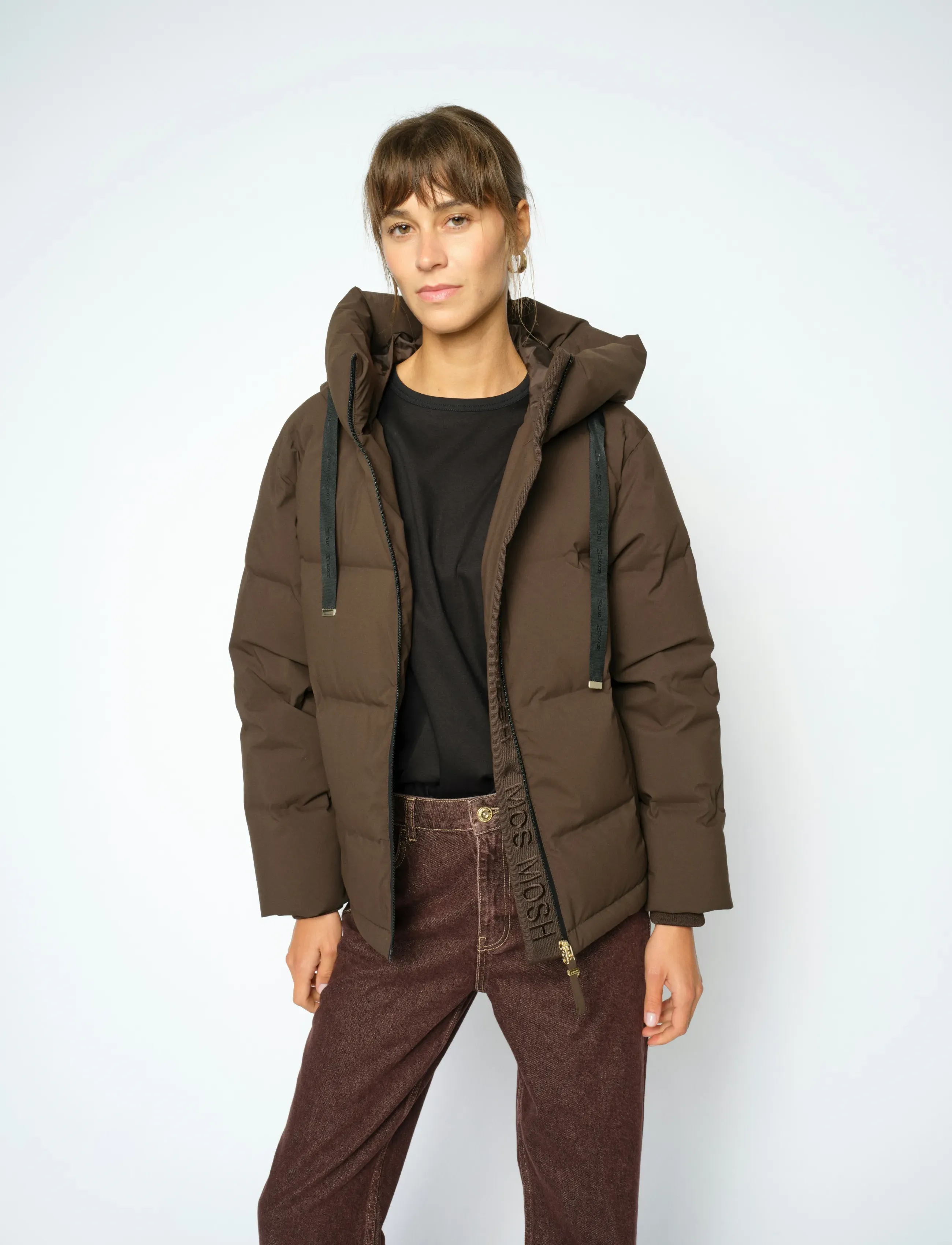 MOS MOSH MMJilly Hope Down Jacket - Down jackets - DELICIOSO / brown