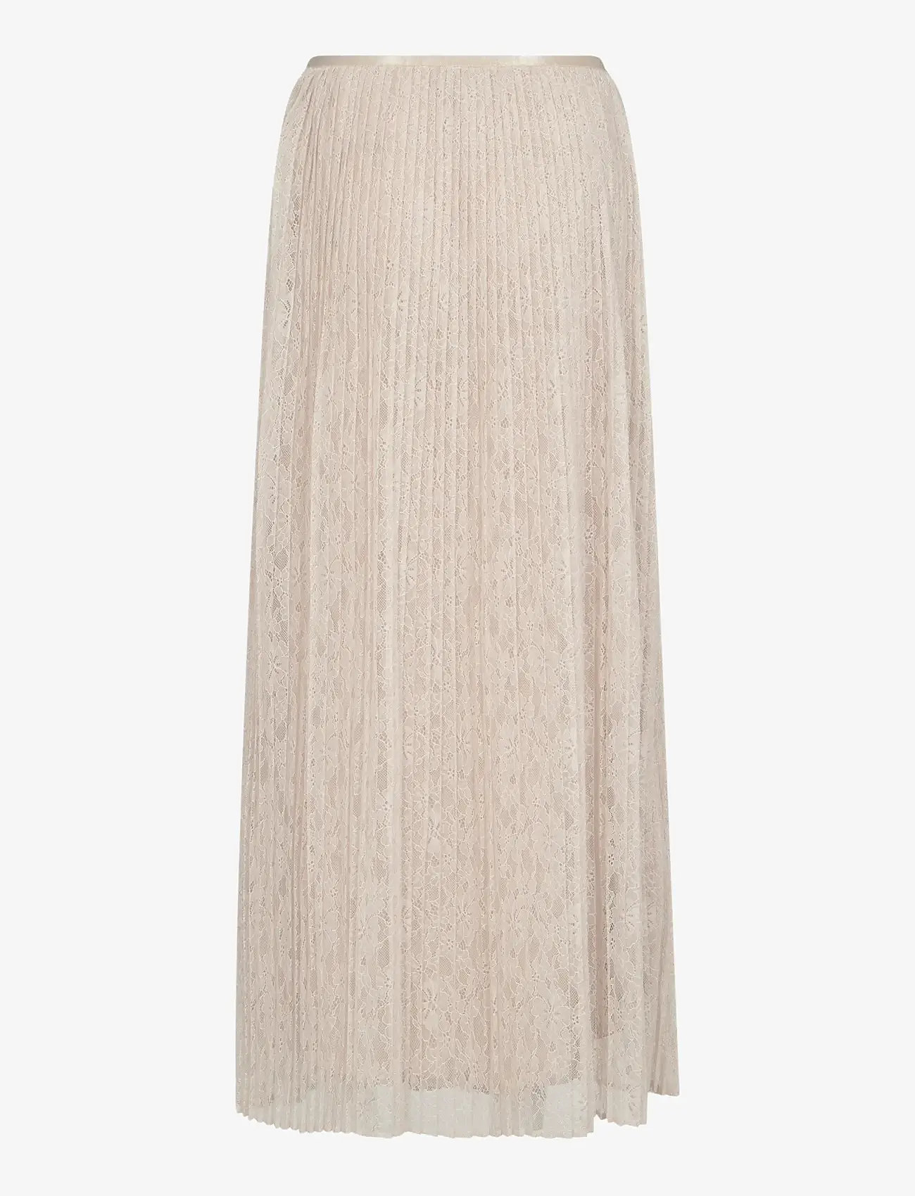 MOS MOSH - MMJurnee Lace Pleat Skirt - svārki ar ielocēm - doeskin - 2