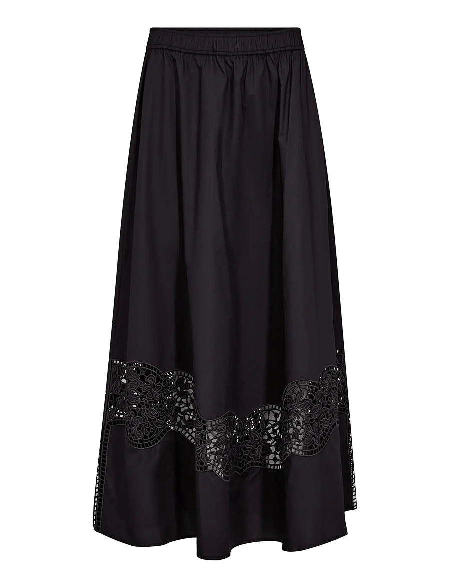 MOS MOSH - MMRedu Cotoni Skirt - maksiseelikud - black - 1