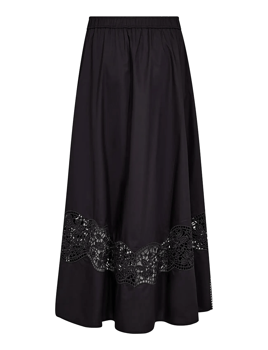 MOS MOSH - MMRedu Cotoni Skirt - maksiseelikud - black - 2