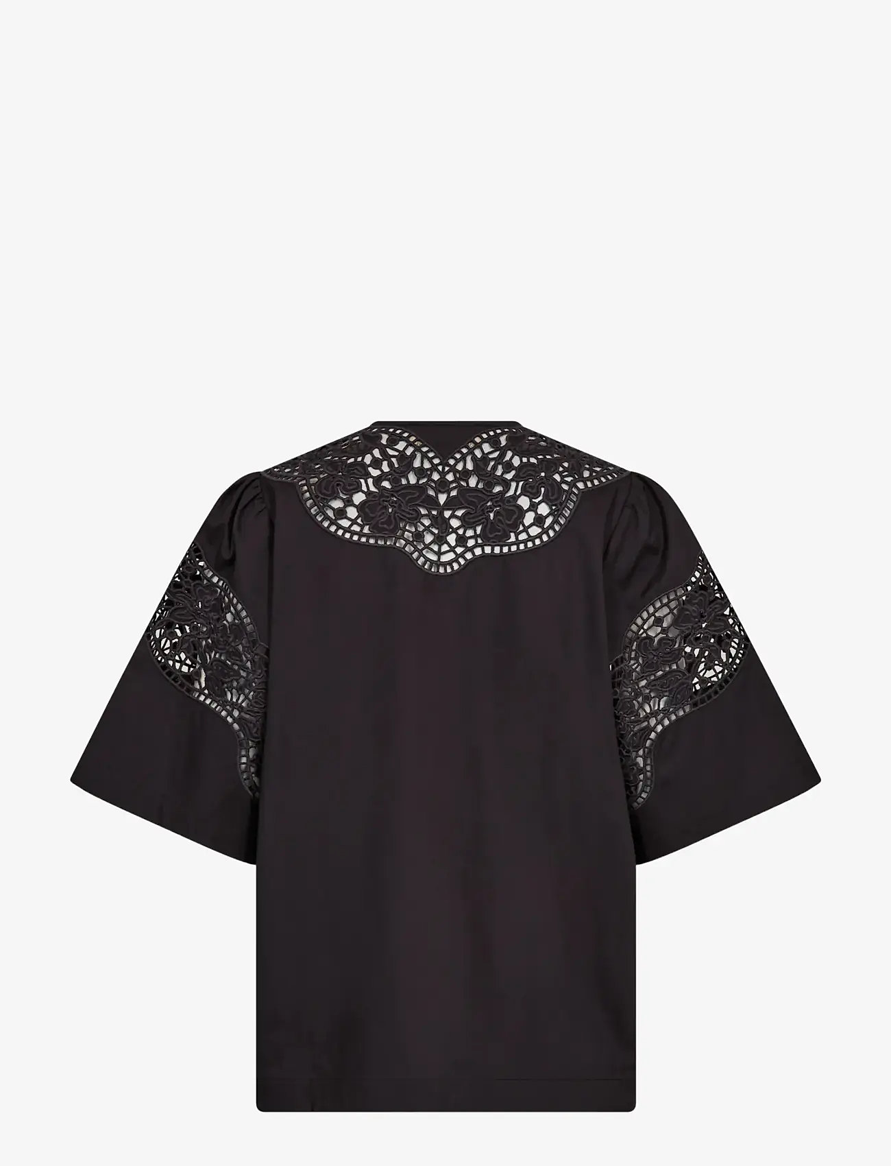 MOS MOSH - MMRooma Cotoni Shirt - short-sleeved shirts - black - 2