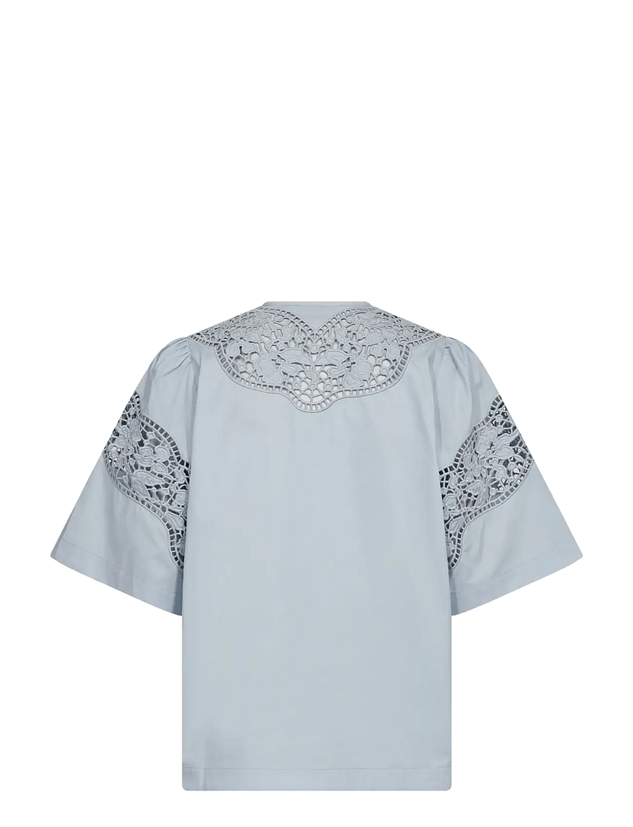 MOS MOSH - MMRooma Cotoni Shirt - short-sleeved shirts - skyway - 2