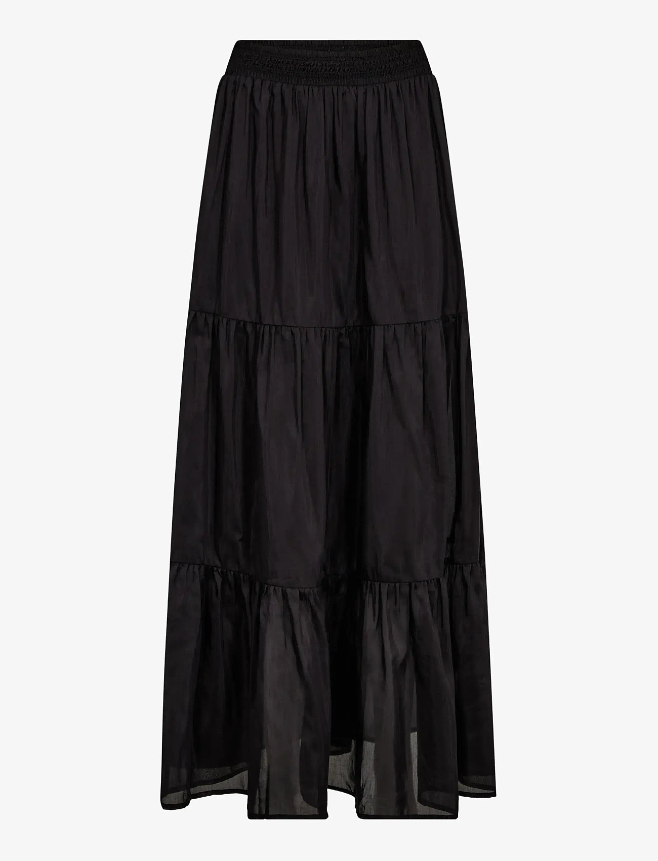 MOS MOSH - MMSilka Long Skirt - maxi nederdele - black - 1