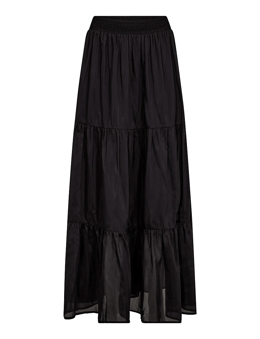 MOS MOSH - MMSilka Long Skirt - maxi nederdele - black - 1