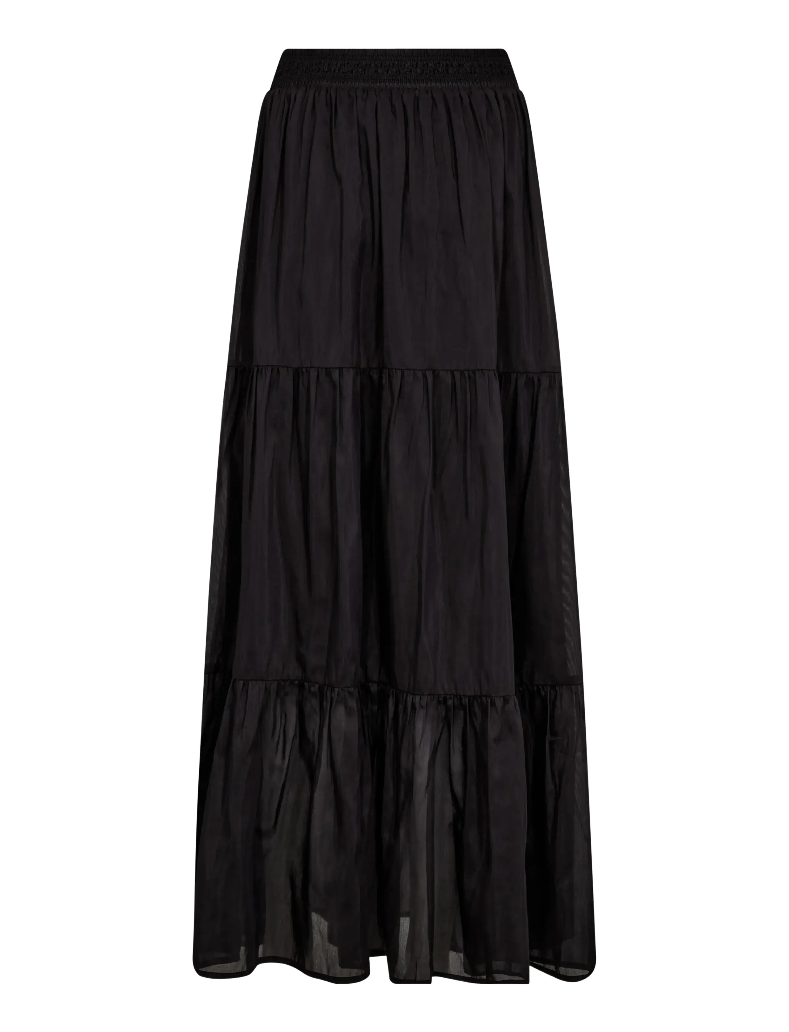 MOS MOSH - MMSilka Long Skirt - maxi skirts - black - 2