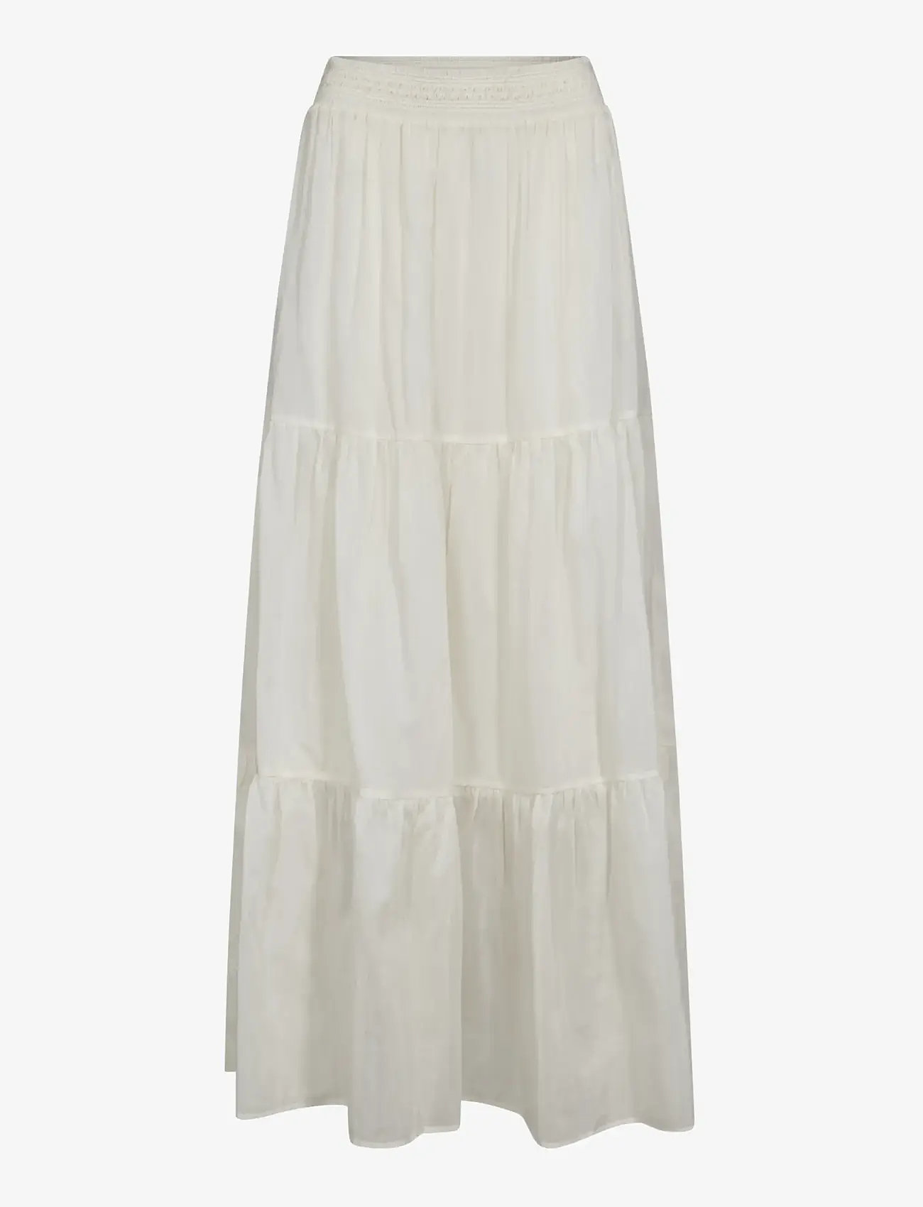 MOS MOSH - MMSilka Long Skirt - maksiseelikud - ecru - 1