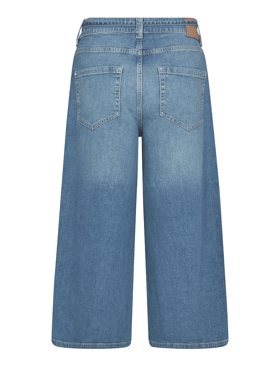 MOS MOSH - MMCulotte Zack Jeans - brede jeans - blue - 2