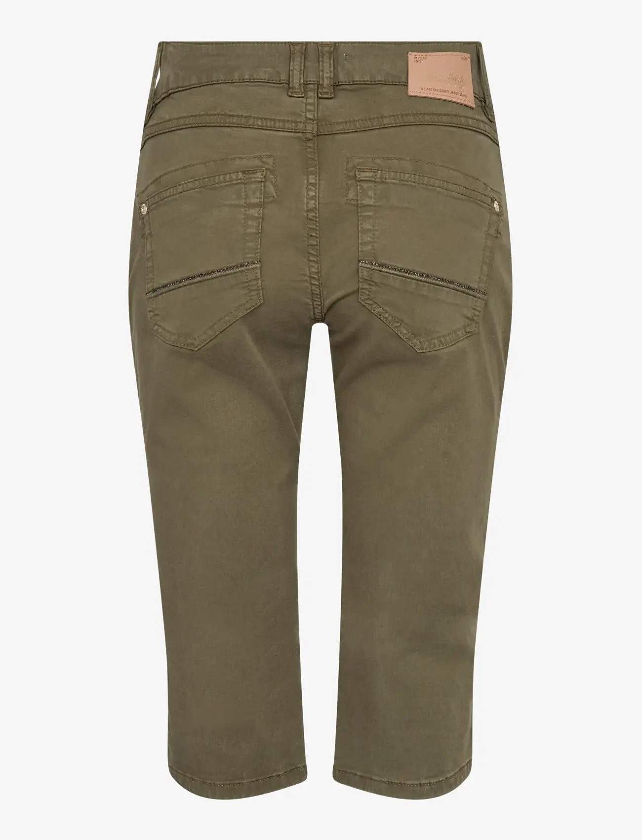 MOS MOSH - MMNaomi Treasure Pant - capri bukser - burnt olive - 2