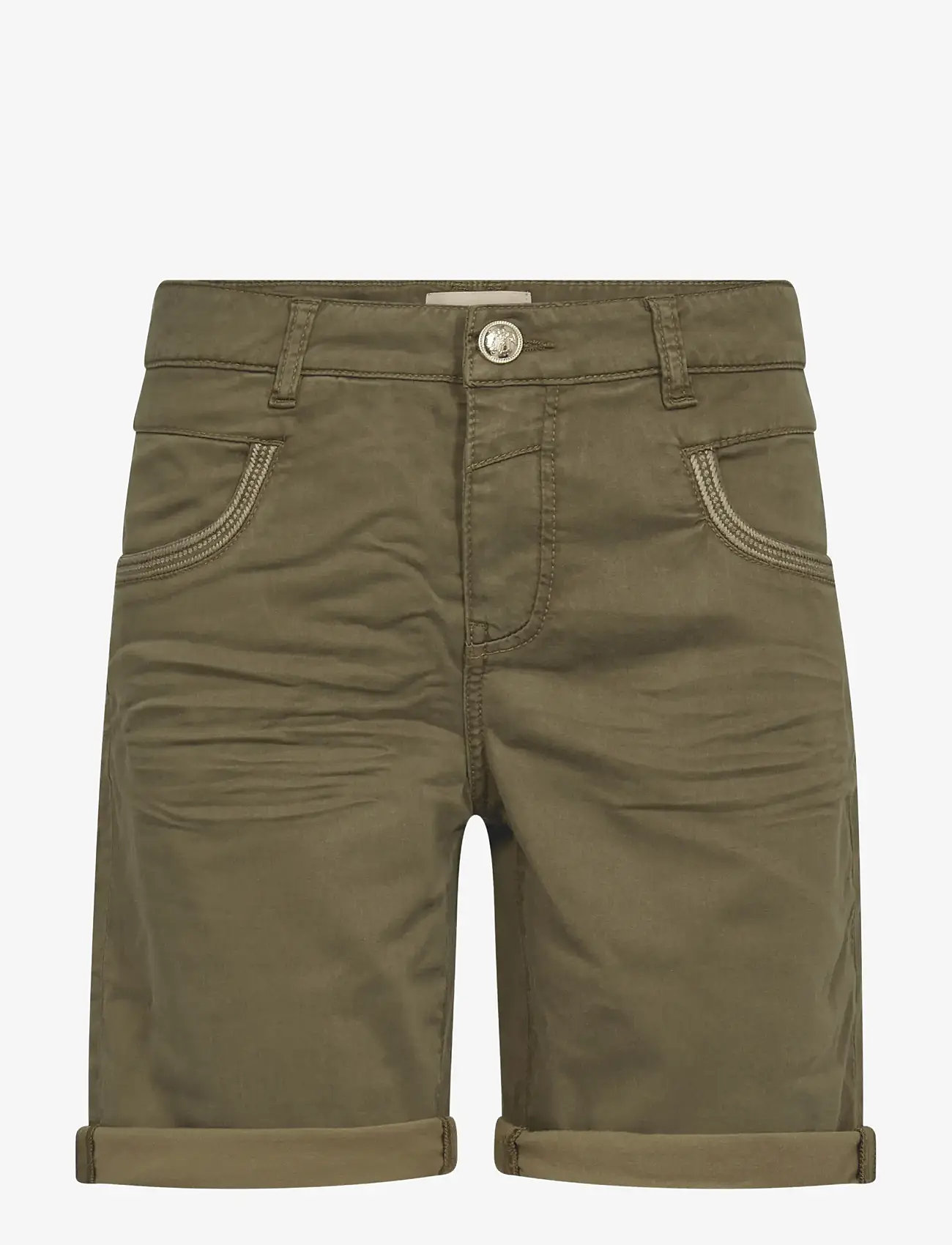 MOS MOSH - MMNaomi Treasure Shorts - casual shorts - burnt olive - 1