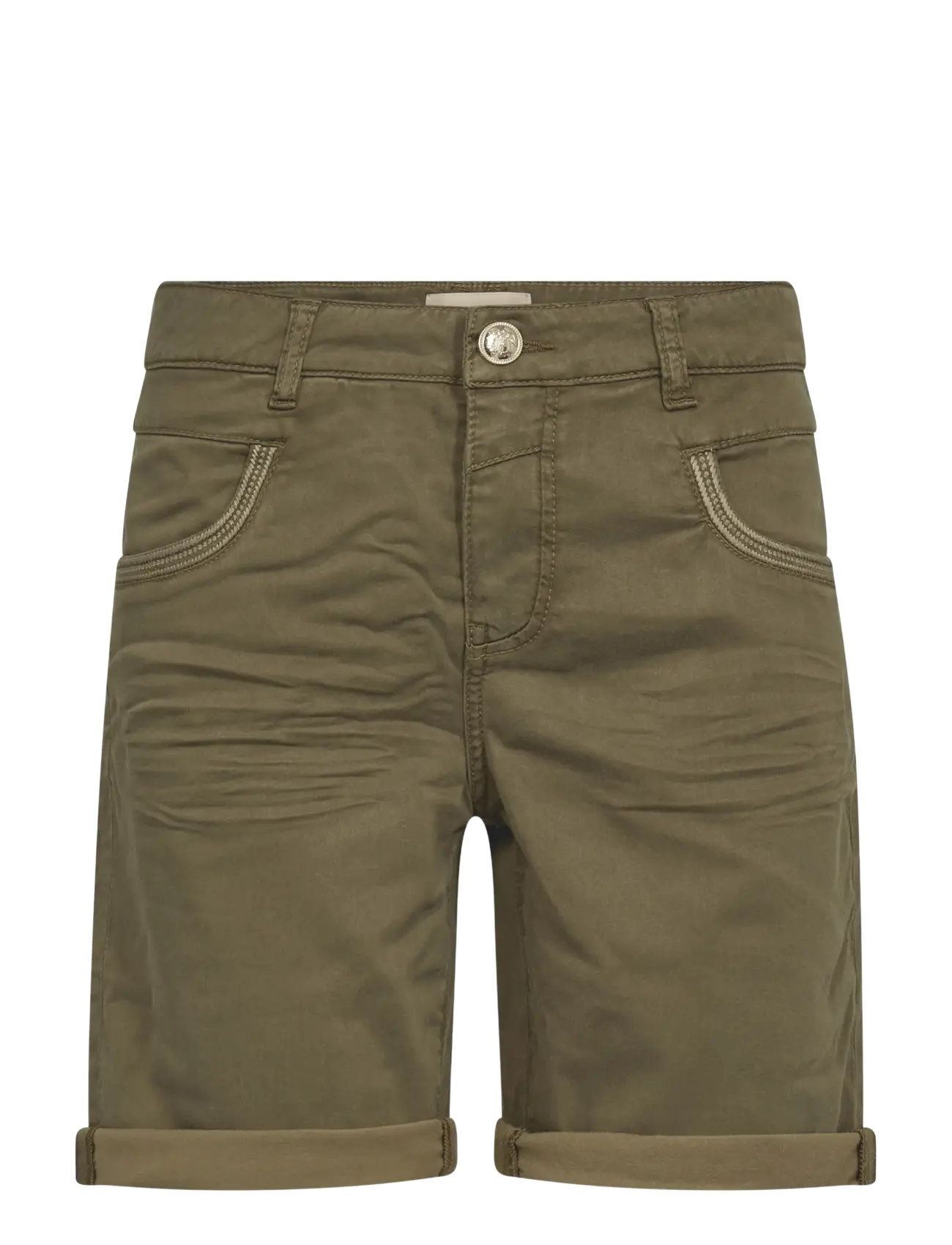 MOS MOSH MMNaomi Treasure Shorts - Kleding - BURNT OLIVE / khaki/green