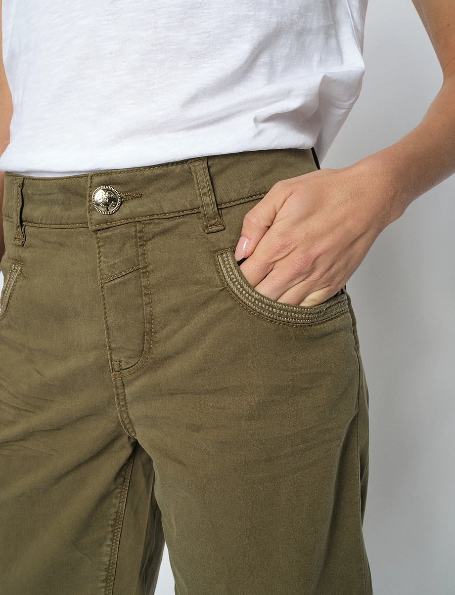 MOS MOSH - MMNaomi Treasure Shorts - casual shorts - burnt olive - 3